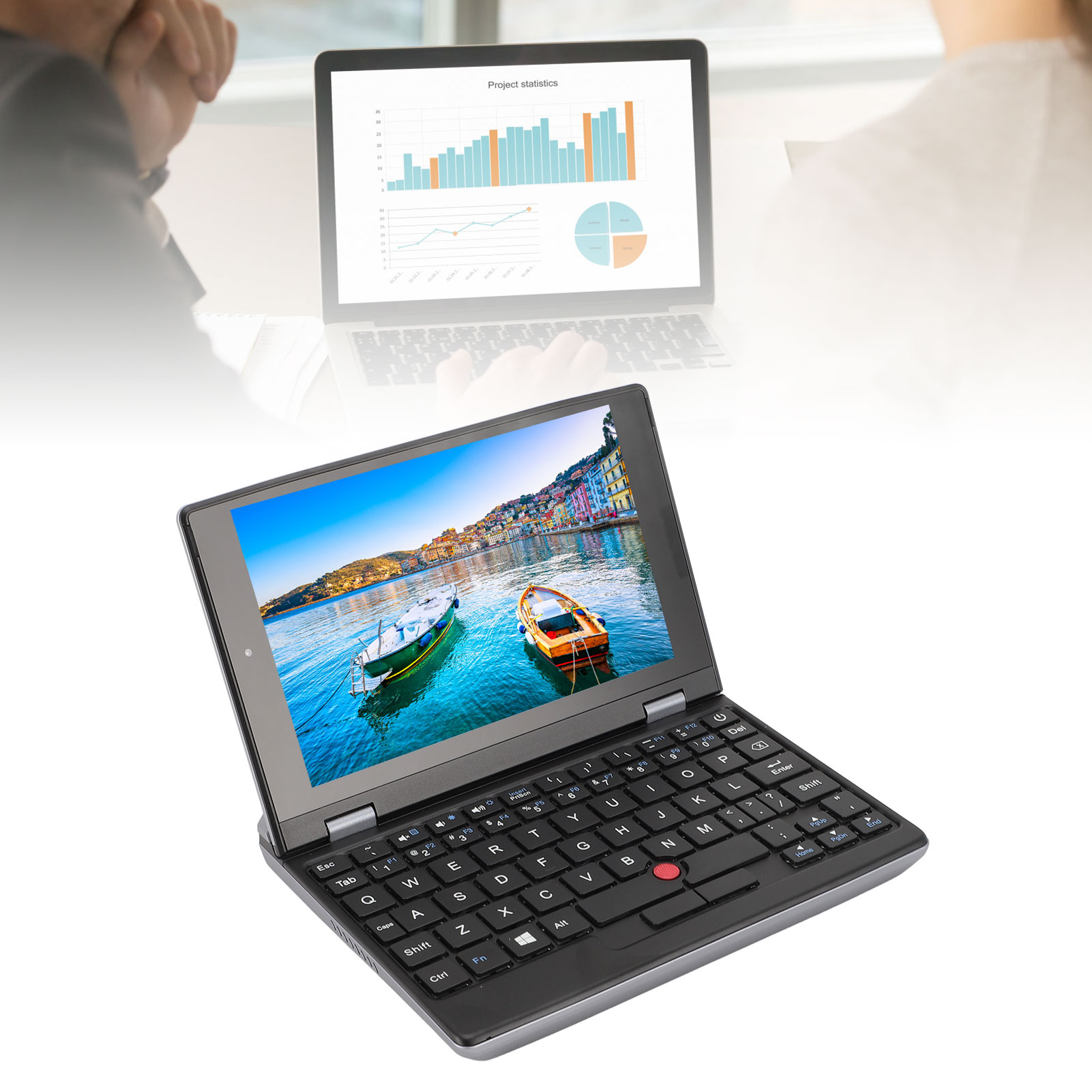 7 Inch Pocket Touchscreen Laptop Notebook PC Computer 12GB DDR4L 1TB SSD 2 Fit - Picture 29 of 30