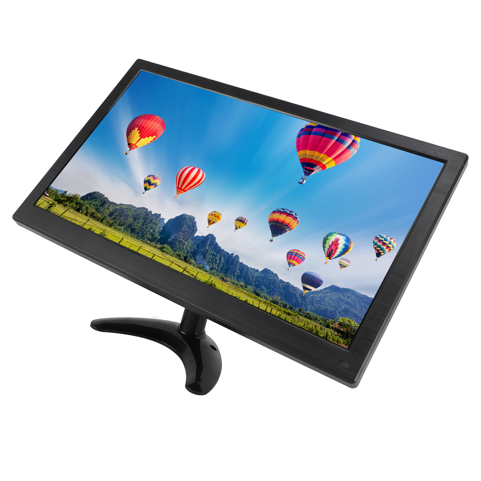 15.6in External Screen With Speaker 1920x1080 BNC AV VGA HD Multimedia Interf CB - Afbeelding 34 van 36