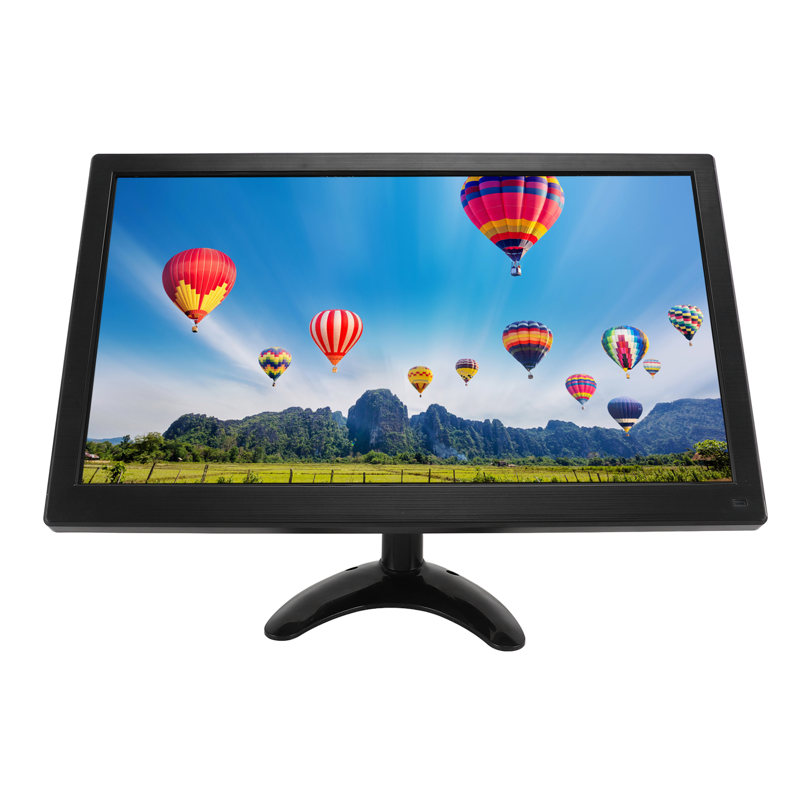 15.6in External Screen With Speaker 1920x1080 BNC AV VGA HD Multimedia Interf CB - Afbeelding 33 van 36