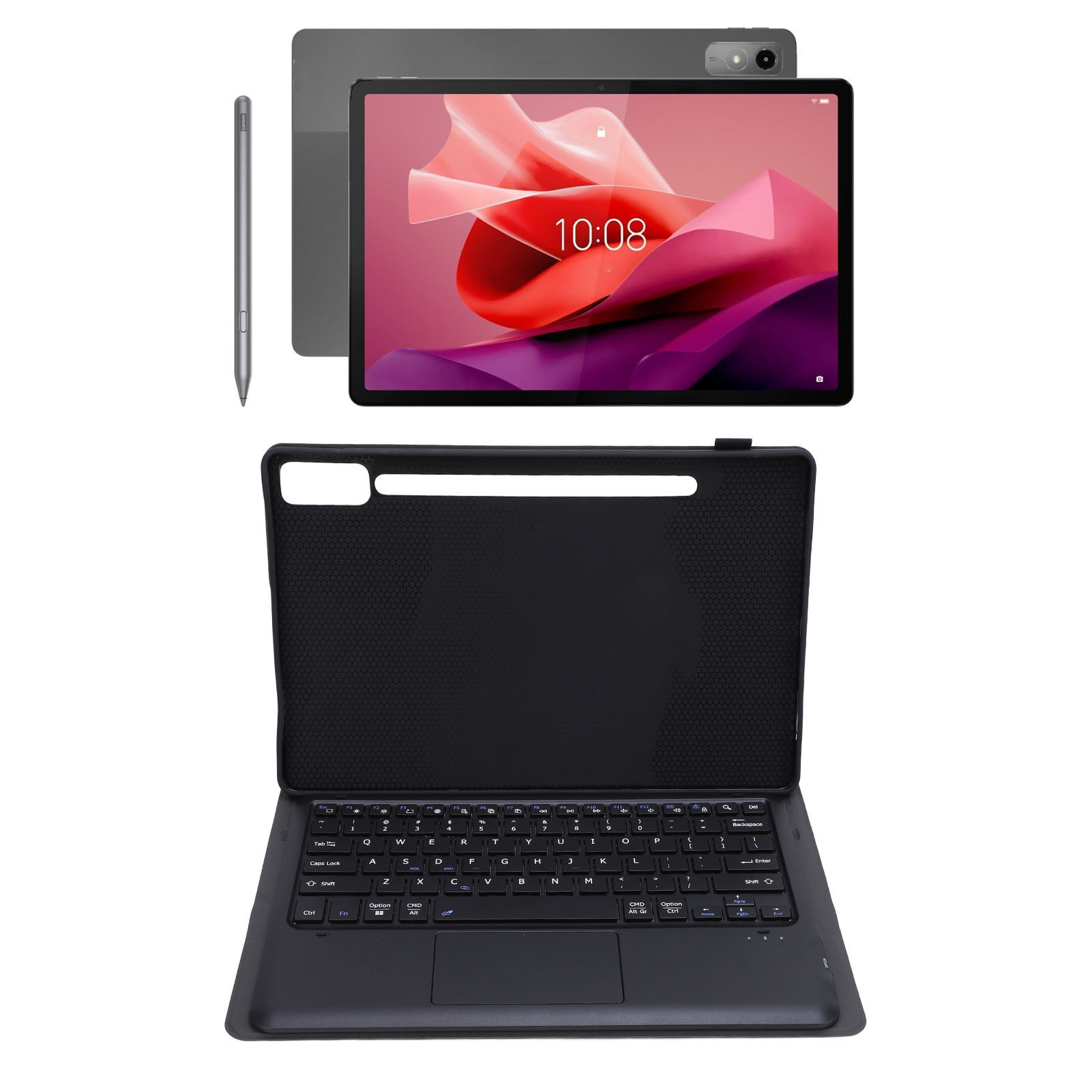 Keyboard Cover For Tab P12 Slim Lightweight 12.7in Tablet Protective Case Tou FY - Afbeelding 28 van 32