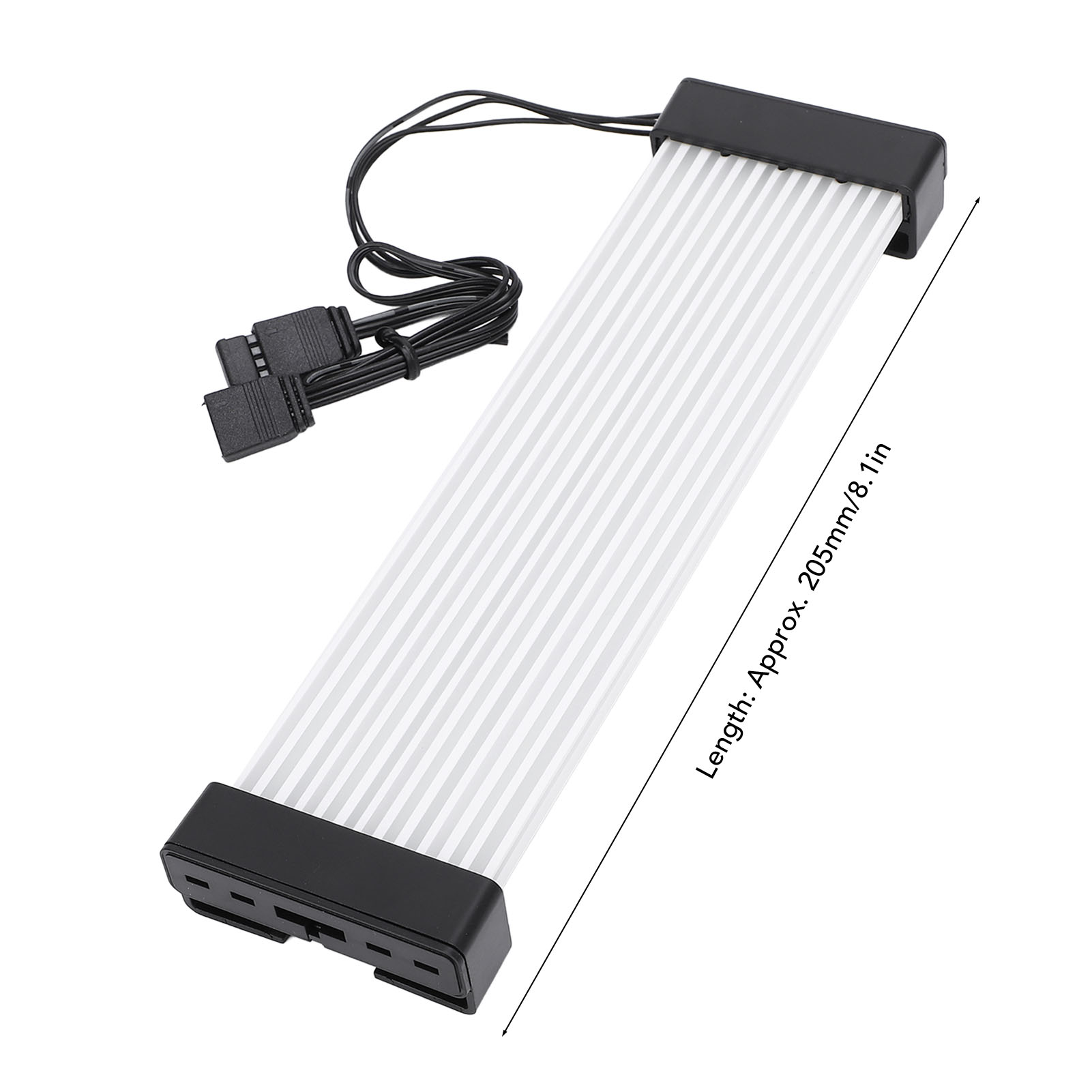 24 Pin To 24 Pin PSU Cable Extension Kit 205mm Silicone 5V ARGB Sync PC Case FY - Afbeelding 29 van 30