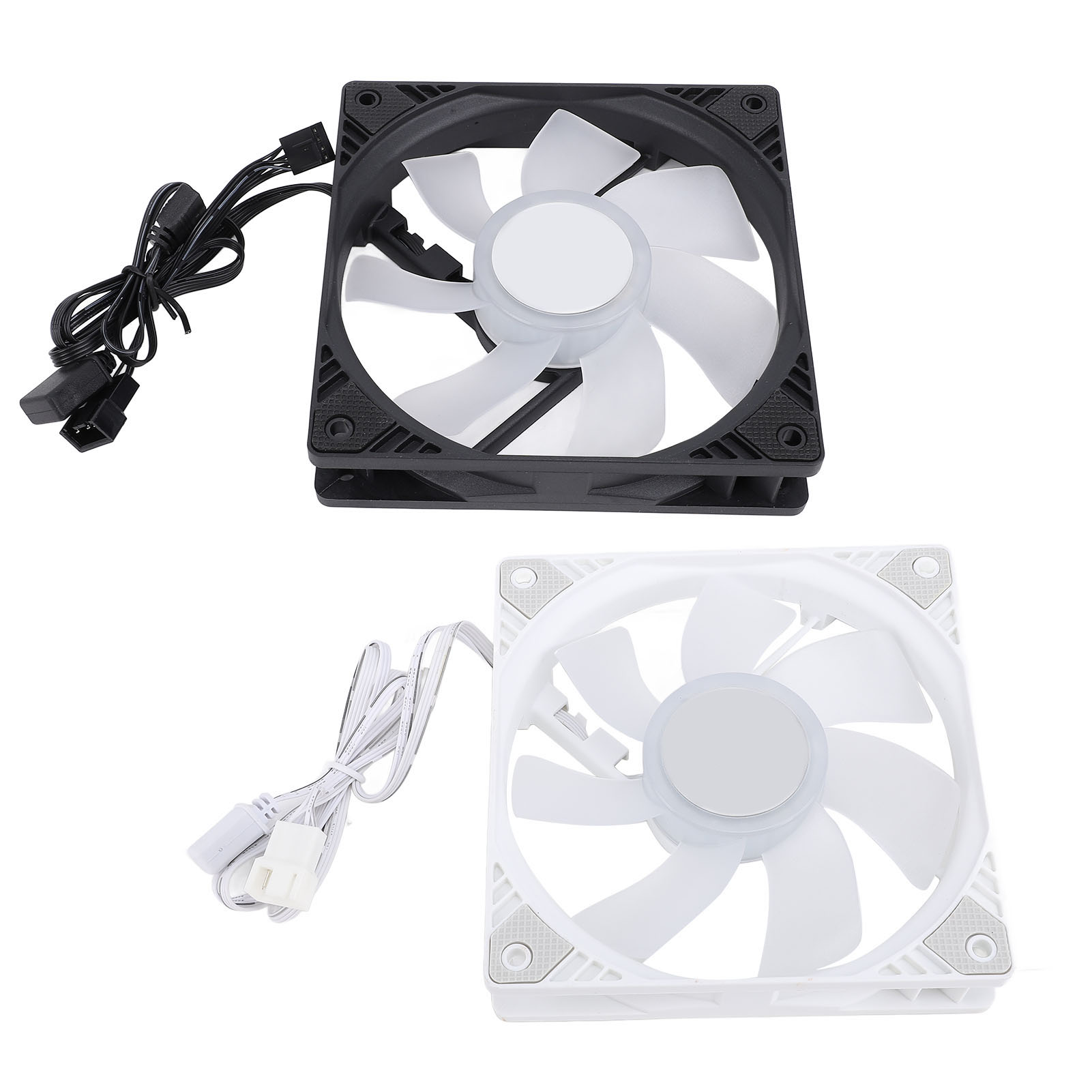 PC Case Fan Reverse 120mm 4PIN PWM 5V ARGB MFDB Hydraulic Bearing 150 Kit - Picture 27 of 30