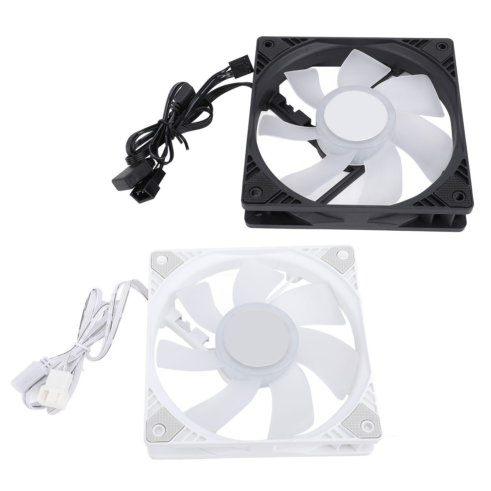 PC Case Fan Reverse Blade 120mm 4PIN PWM 5V ARGB MFDB Hydraulic Bearing 150 GDB - Afbeelding 14 van 18