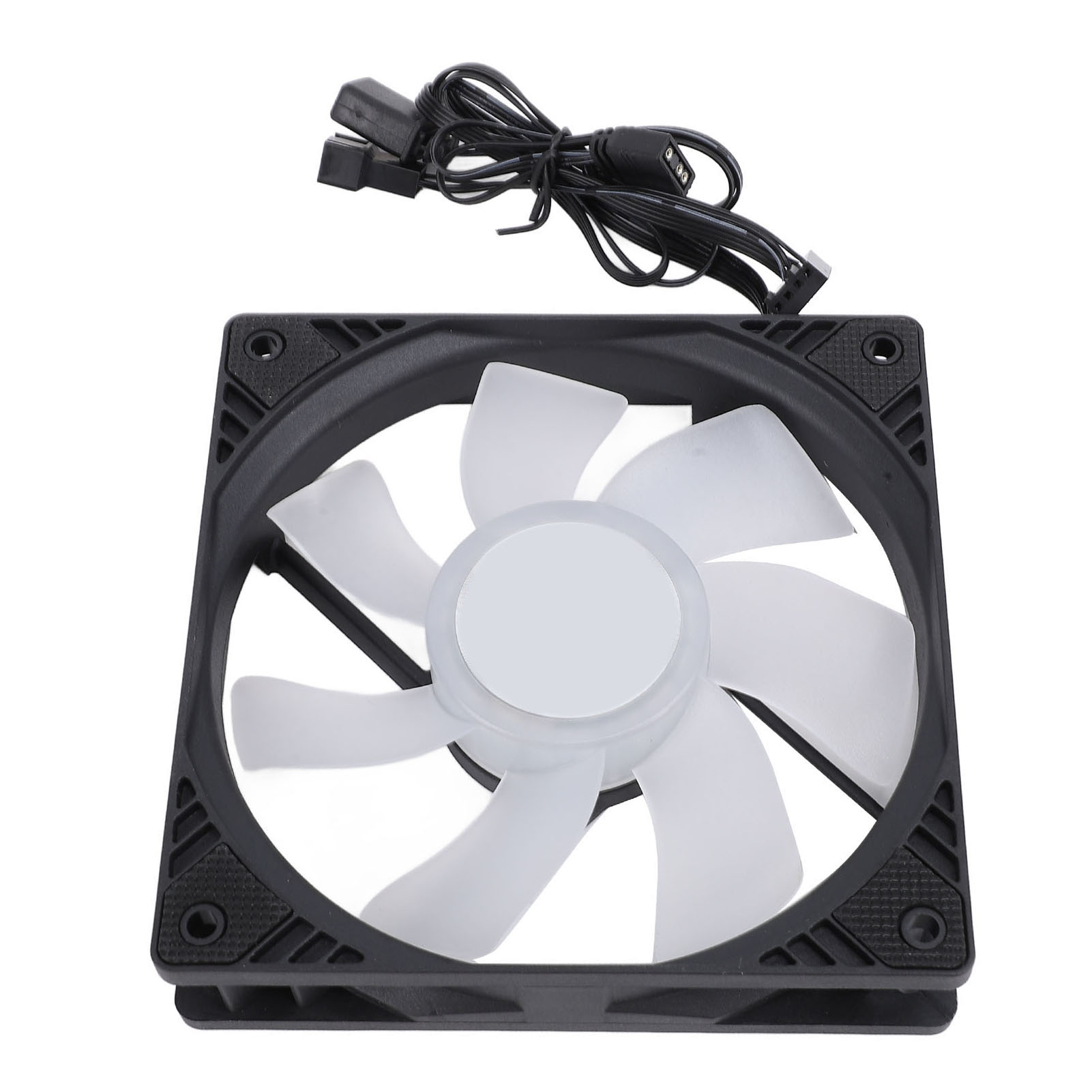 PC Case Fan Reverse 120mm 4PIN PWM 5V ARGB MFDB Hydraulic Bearing 150 Kit - Picture 30 of 30