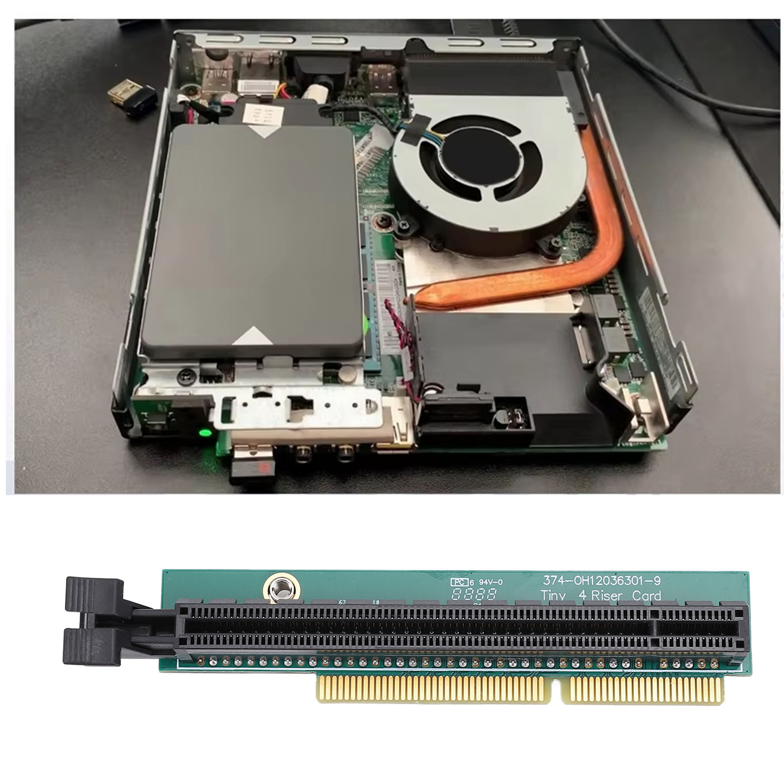 PCI E -Grafikkartenadapter ErsatzpCI E Riser -Kartenadapter 01AJ902 Für Computer - Bild 25 von 29