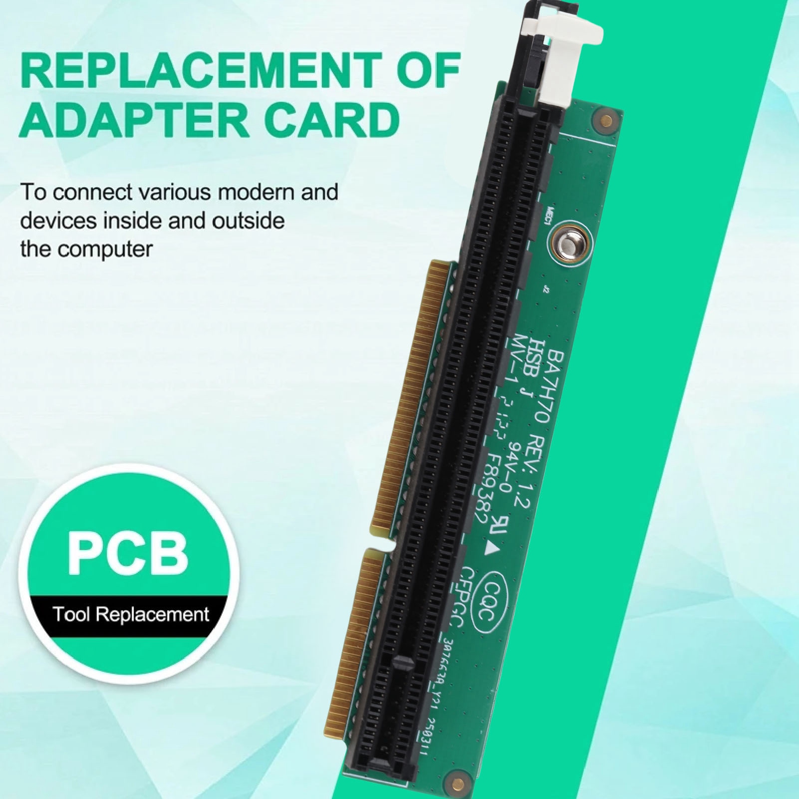 PCI E Graphic Card Adapter Tiny 5 PCIE16 Riser For ThinkCentre M920q M920x KUI - Bild 27 von 29