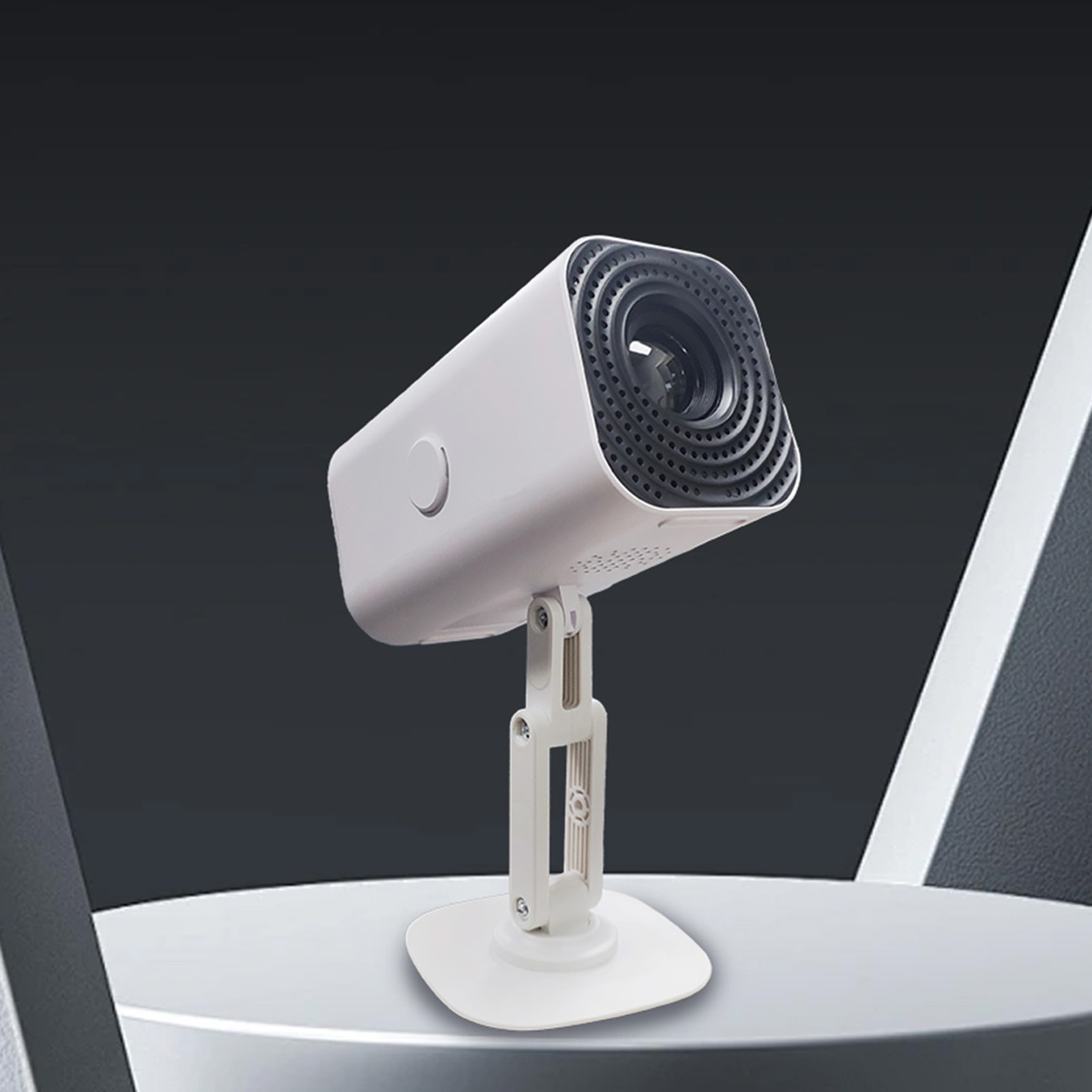 Small Projector WiFi 1080P 360° Rotatable Portable For Phone Laptop Home Th - Picture 25 of 30