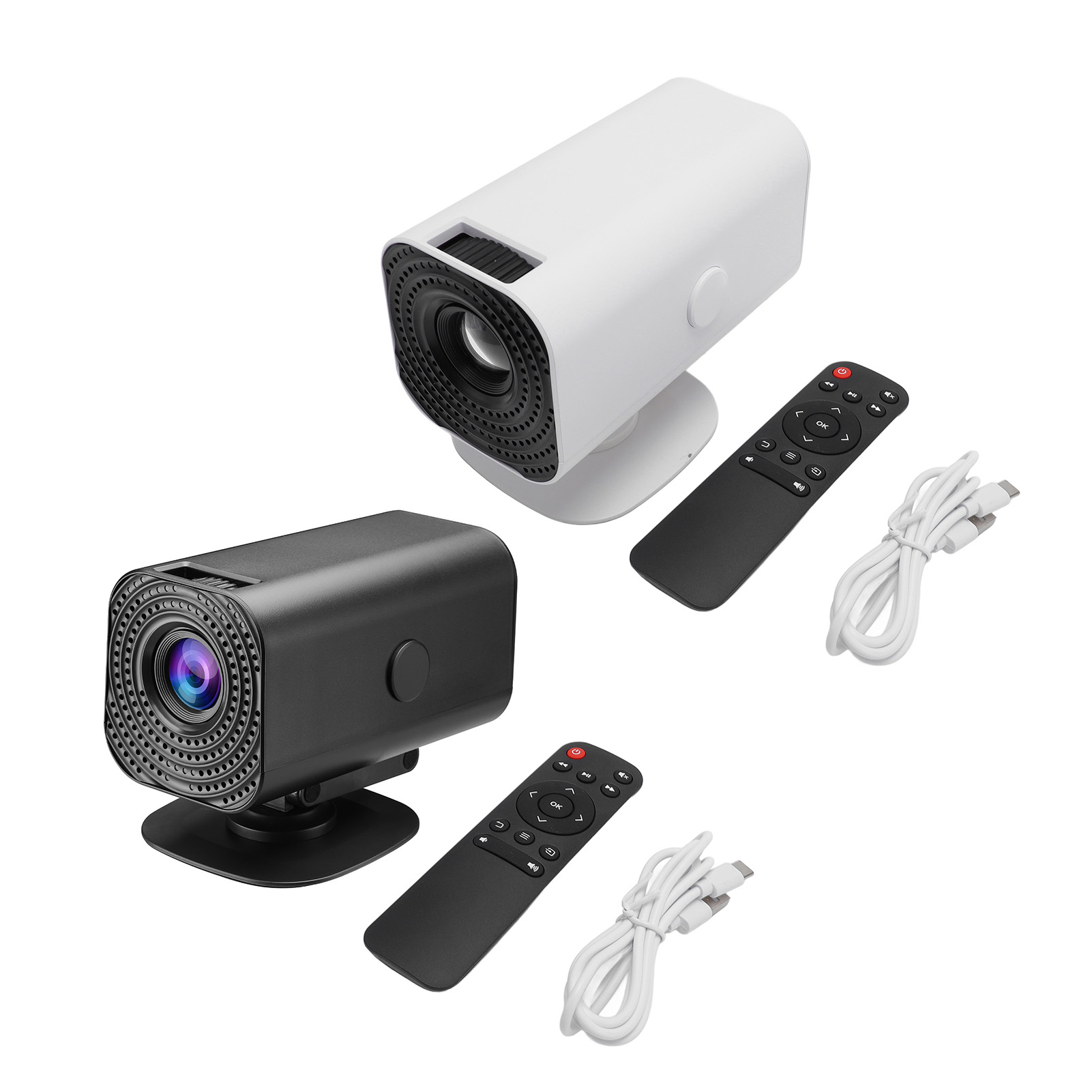 Hot Small Projector WiFi 1080P 360° Rotatable Portable For Phone Laptop Home Th - Picture 27 of 30