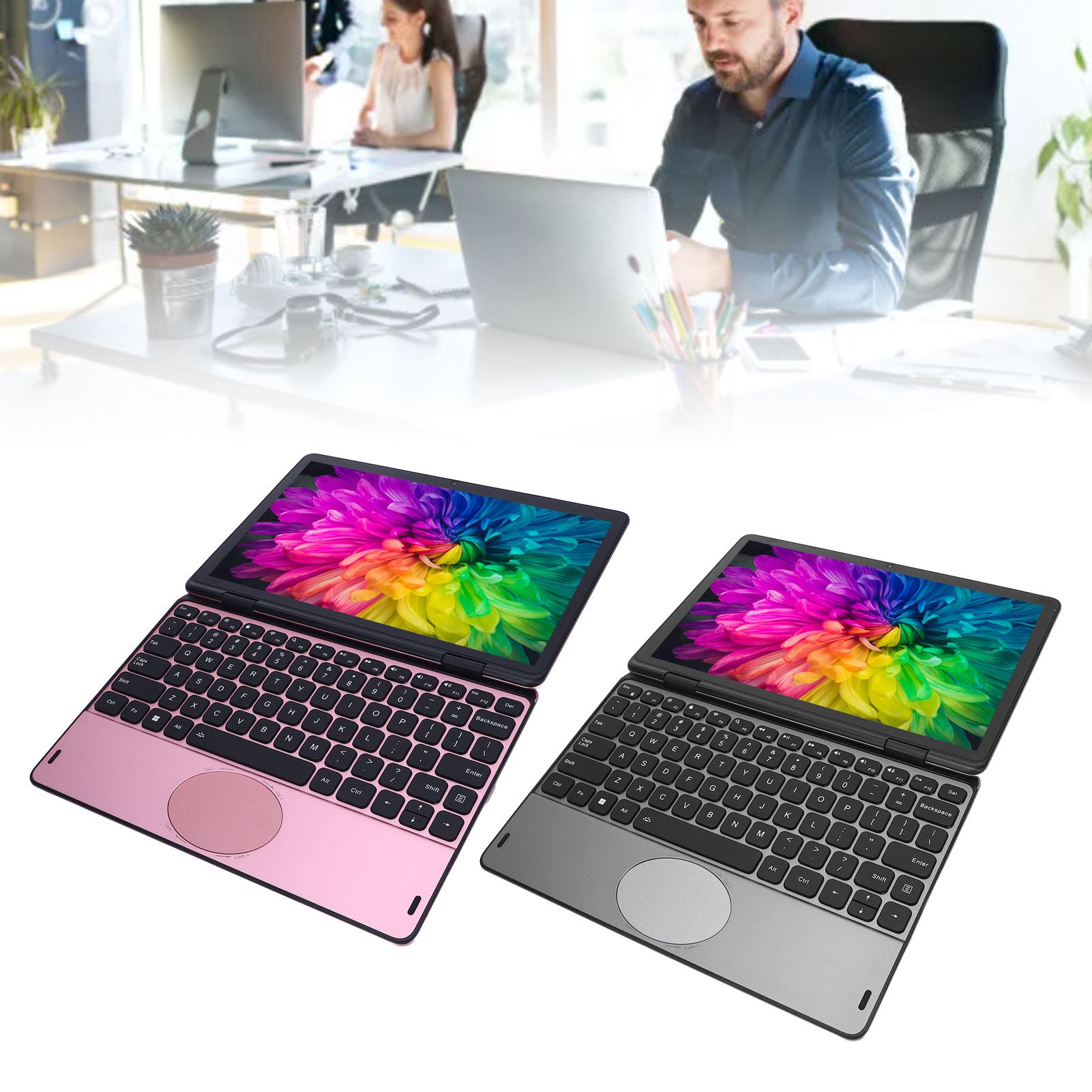 Hot 11 Inch Convertible Laptop With 1920 X 1200 HD Touchscreen 360° Flip DDR4 3 - Picture 24 of 24