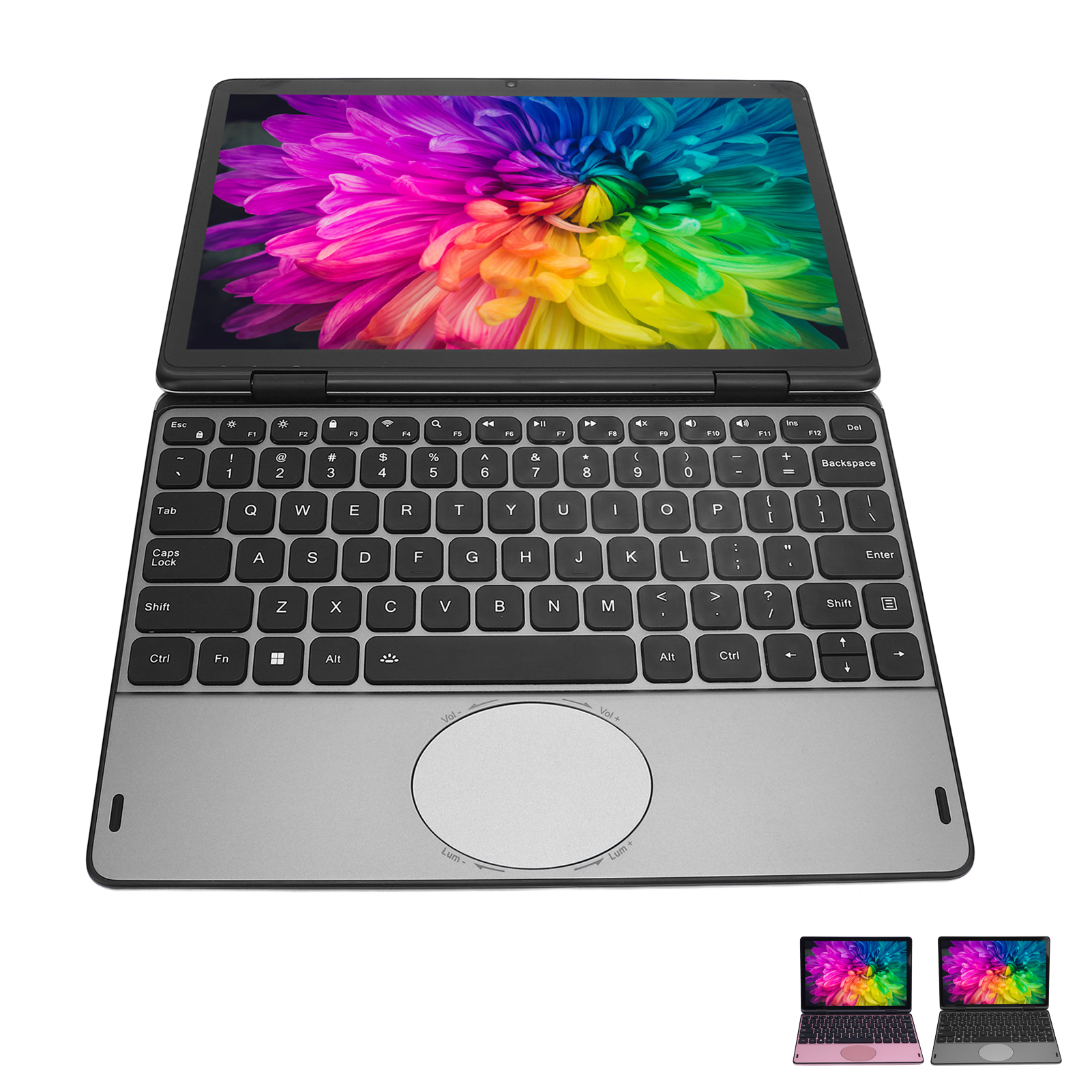 11 Inch Laptop 32G DDR4 512G M.2 SSD Convertible Laptop Computer With 360° Kit - Picture 16 of 24