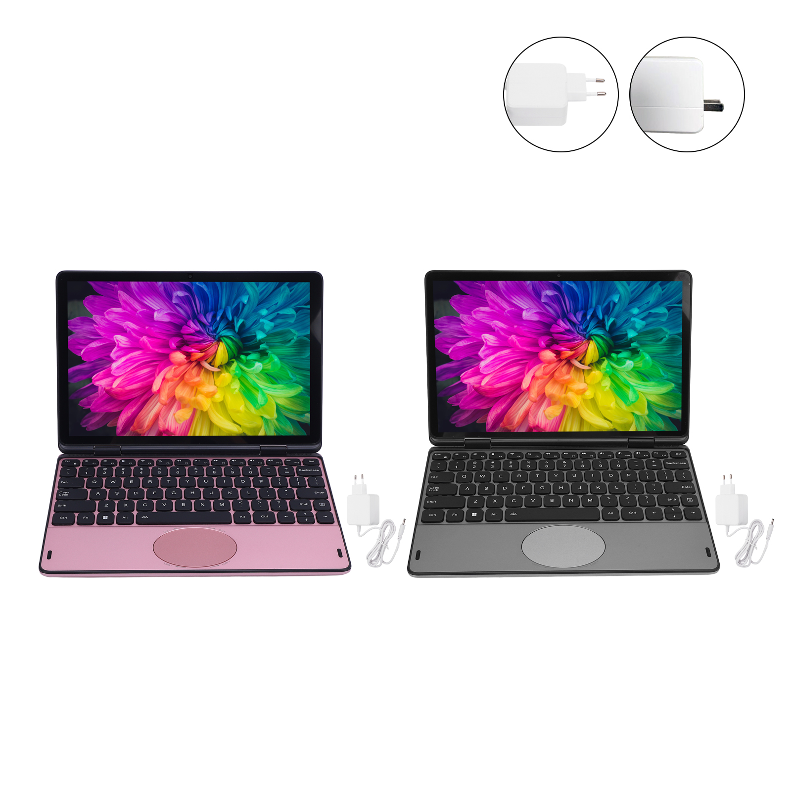 11 Inch Laptop 32G DDR4 512G M.2 SSD Convertible Laptop Computer With 360° Kit - Picture 19 of 24
