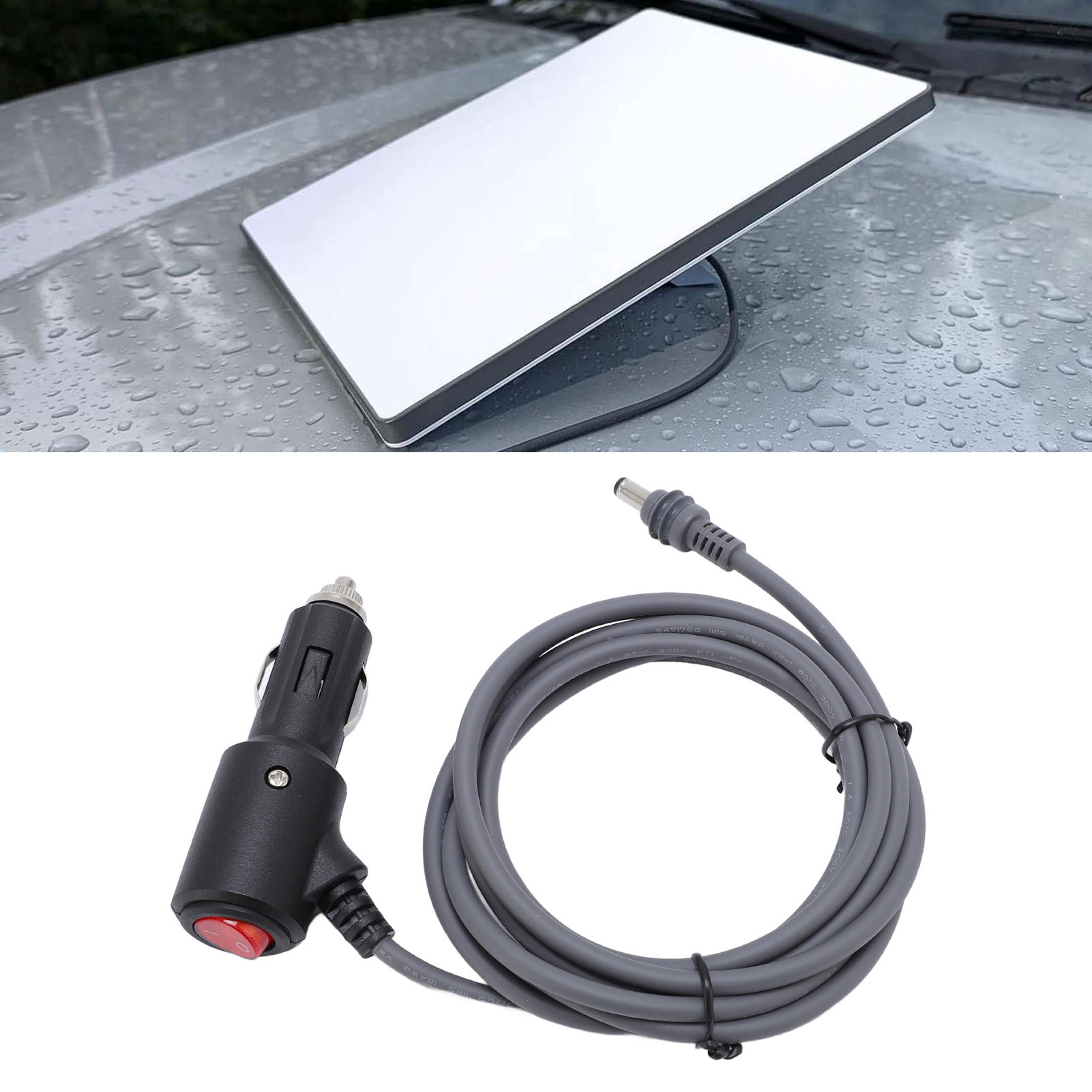 Hot Car Charger Power Cable For Dish 18AWG Rainproof Cigar Lighter Adapter To D - Picture 29 of 32