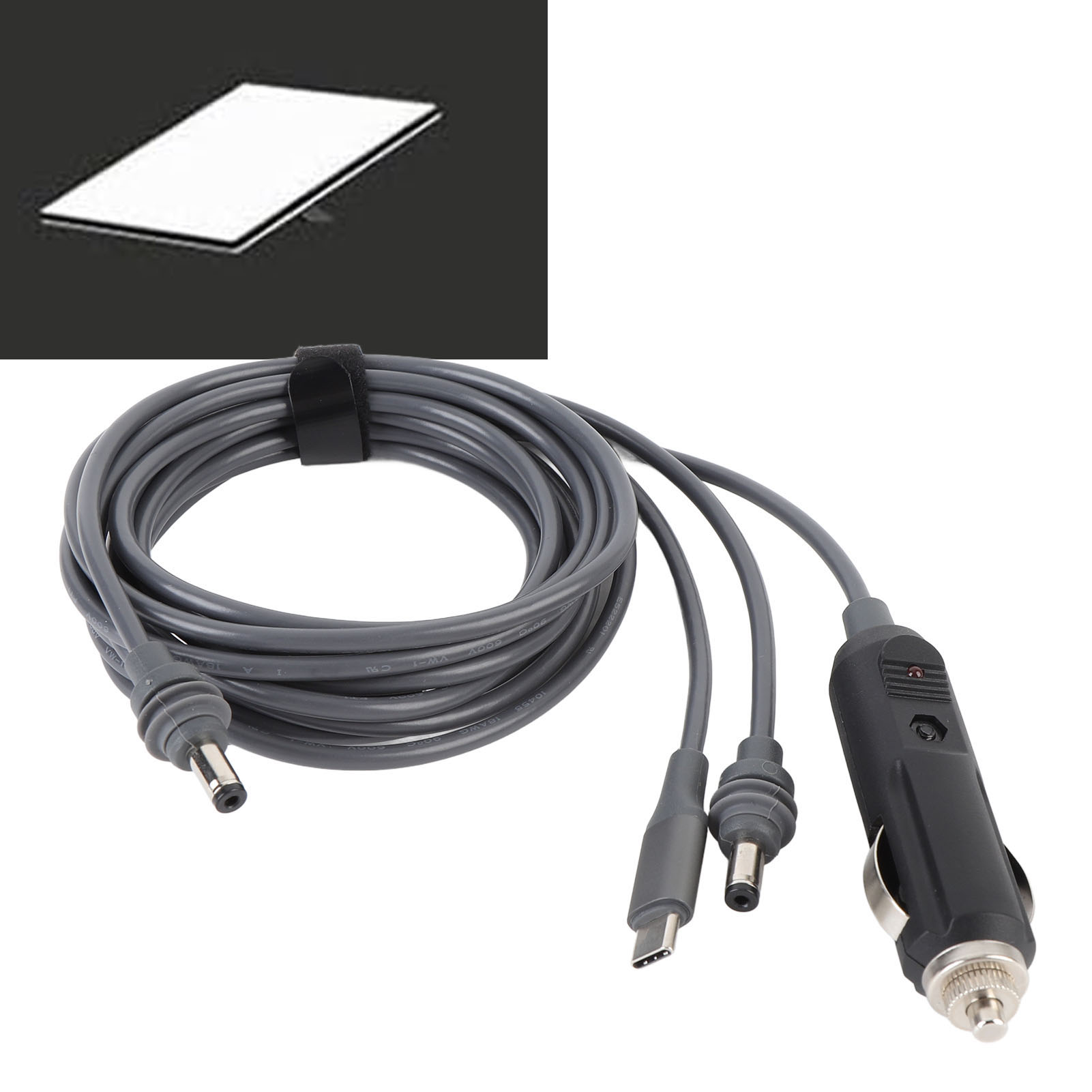 3 In 1 DC-Netzkabel Plug And Play 100W USB C 12-24V Autoladegerät DC Männli URS - Bild 32 von 33