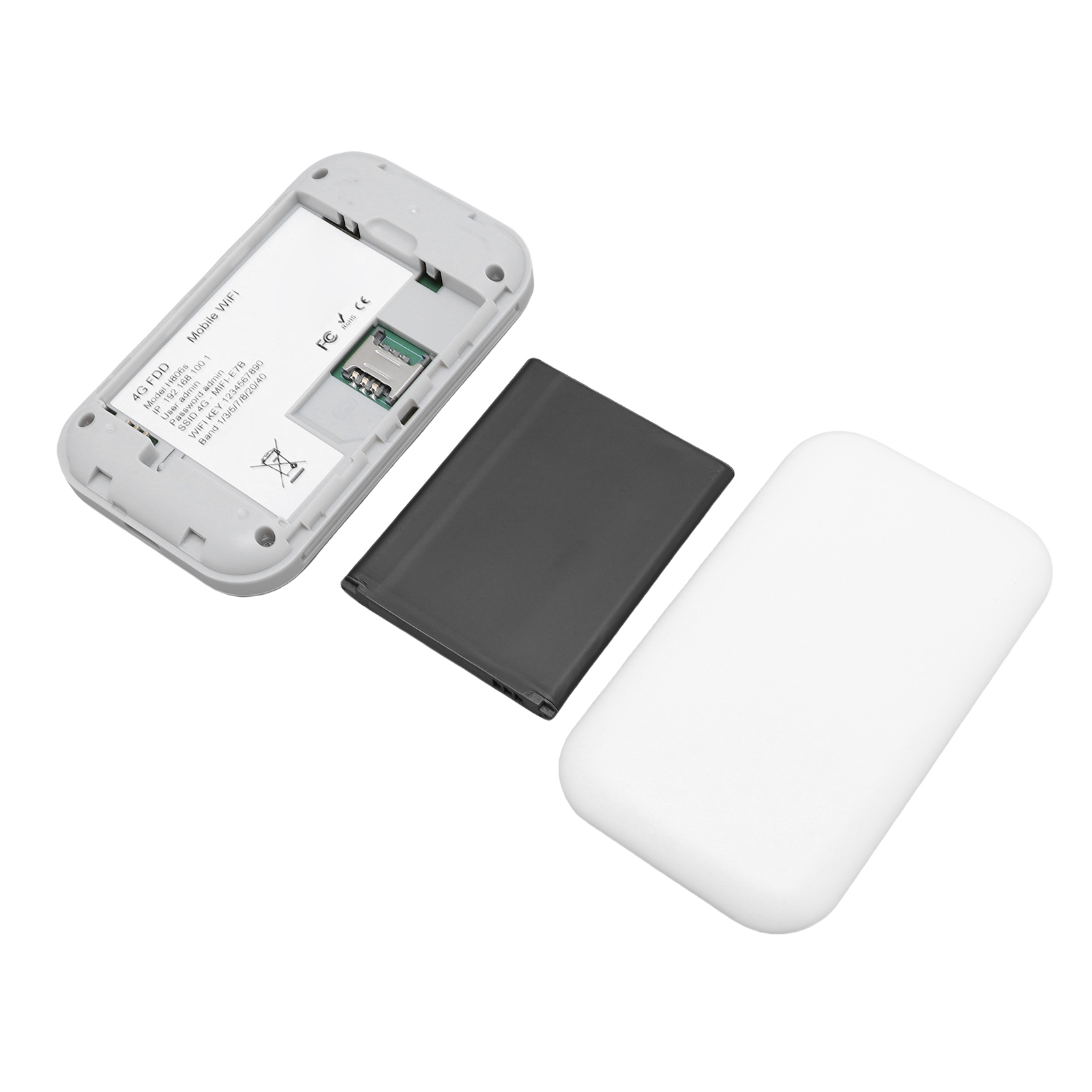 4G Pocket WiFi Hotspot Device With 300Mbps High Speed For Travel