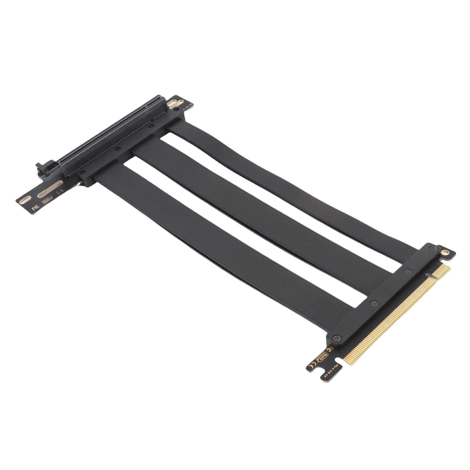 PCI E 4.0 X16 High Speed Extension Card Port GPU Extender Riser Cable 90 De KUI - Bild 36 von 45