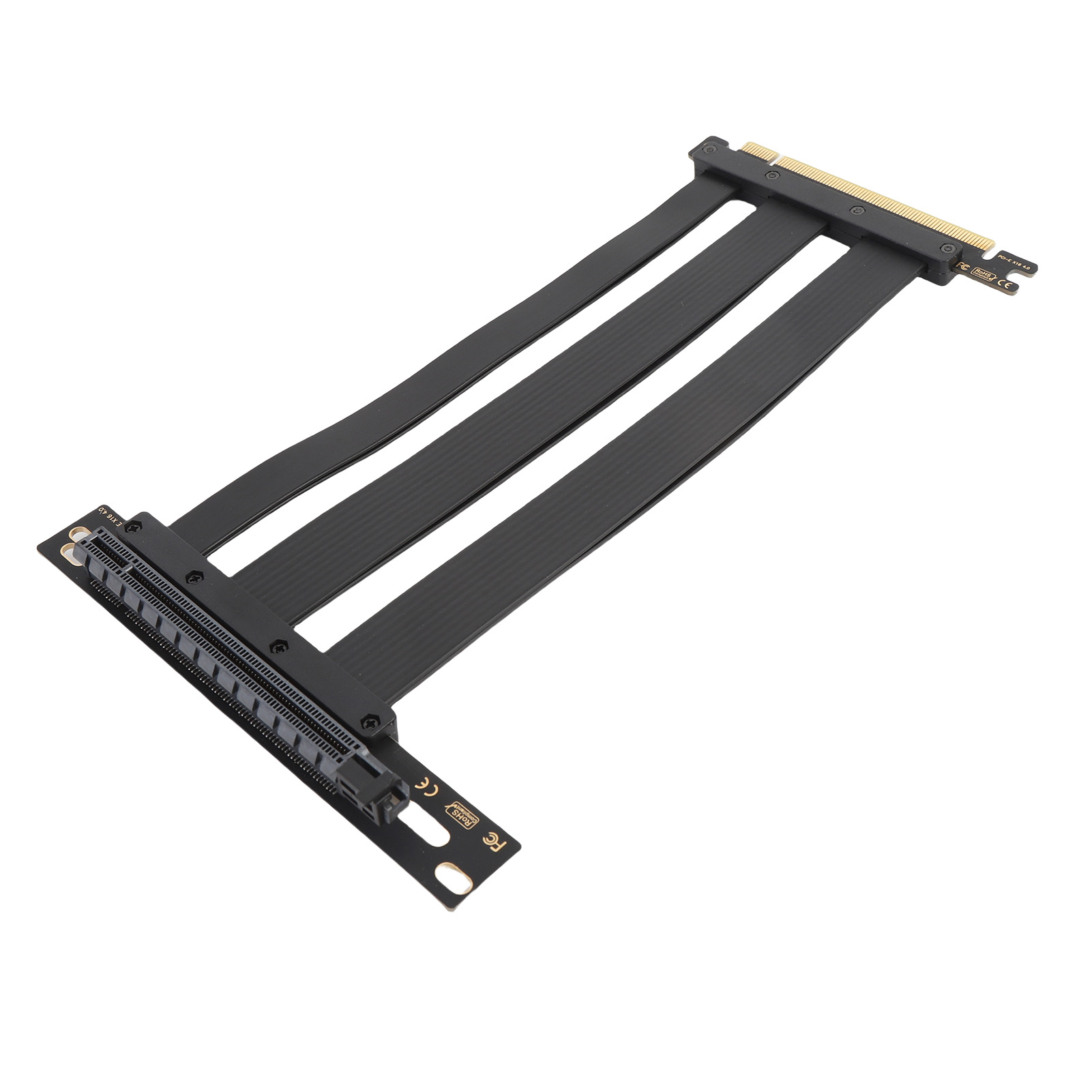 PCI E 4.0 X16 High Speed Extension Card Port GPU Extender Riser Cable 90 De KUI - Bild 35 von 45