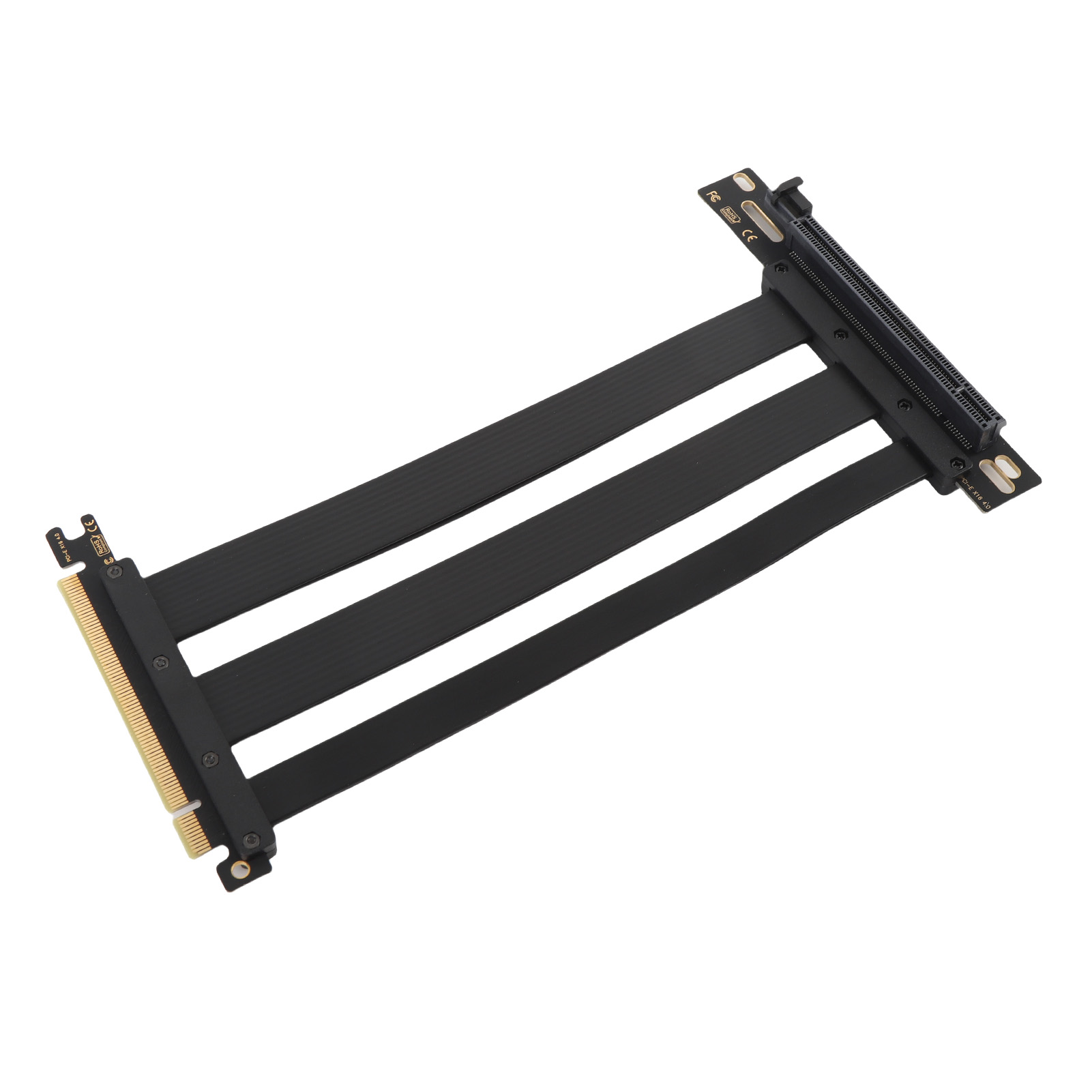PCI E 4.0 X16 High Speed Extension Card Port GPU Extender Riser Cable 90 De KUI - Bild 41 von 45