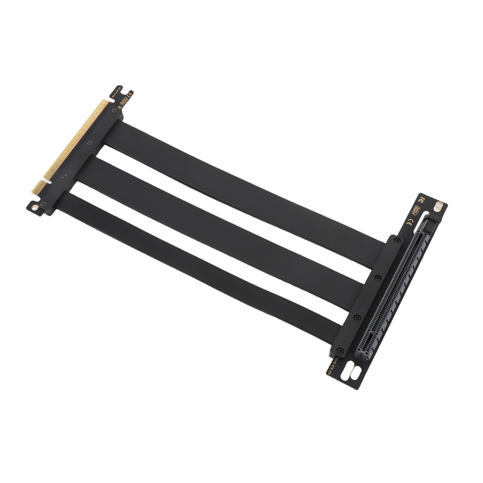 PCI E 4.0 X16 High Speed Extension Card Port GPU Extender Riser Cable 90 De KUI - Bild 28 von 45
