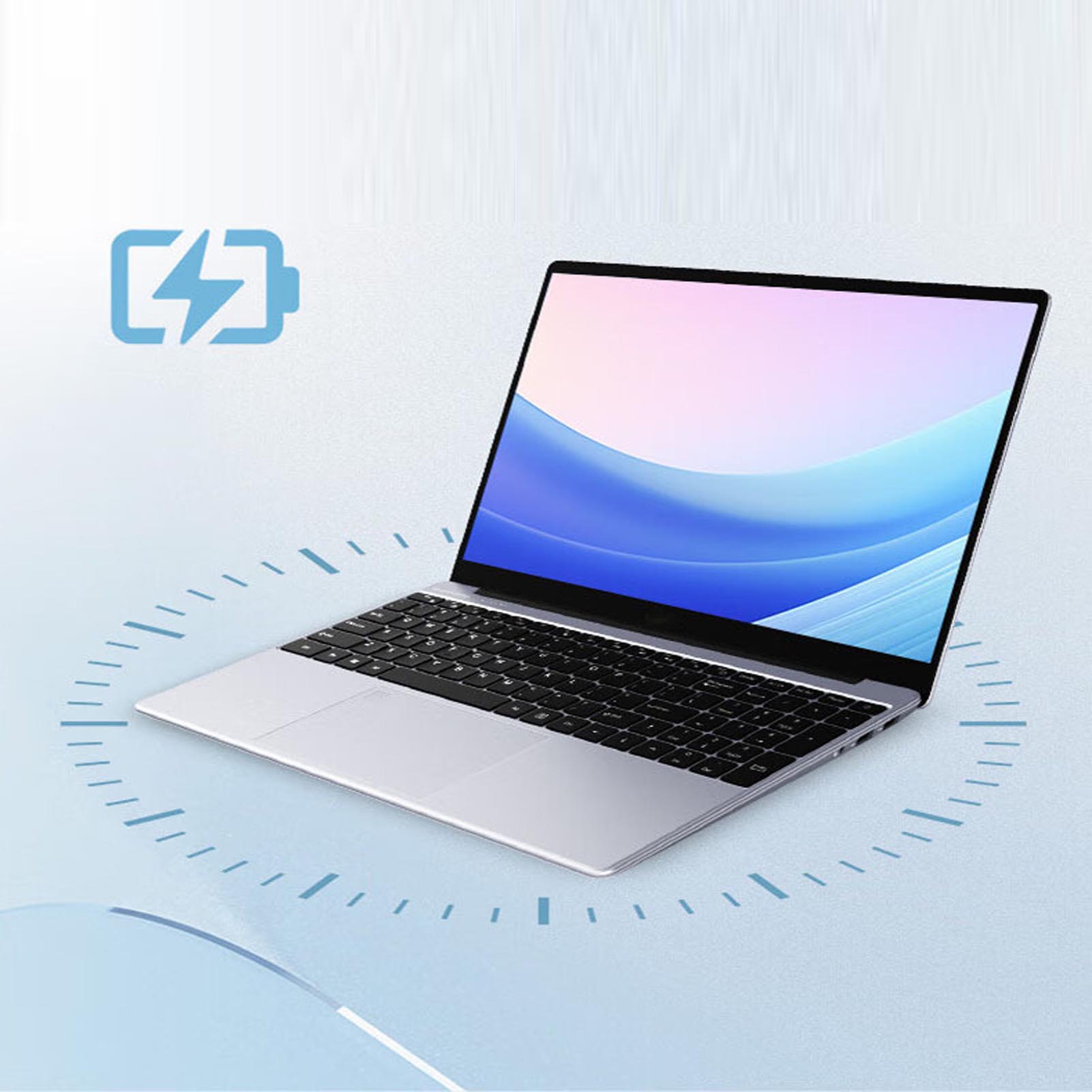 15.6 Inch Laptop Computer Quad Core CPU 16GB Laptop PC With Fingerprint Unlock - Picture 35 of 48