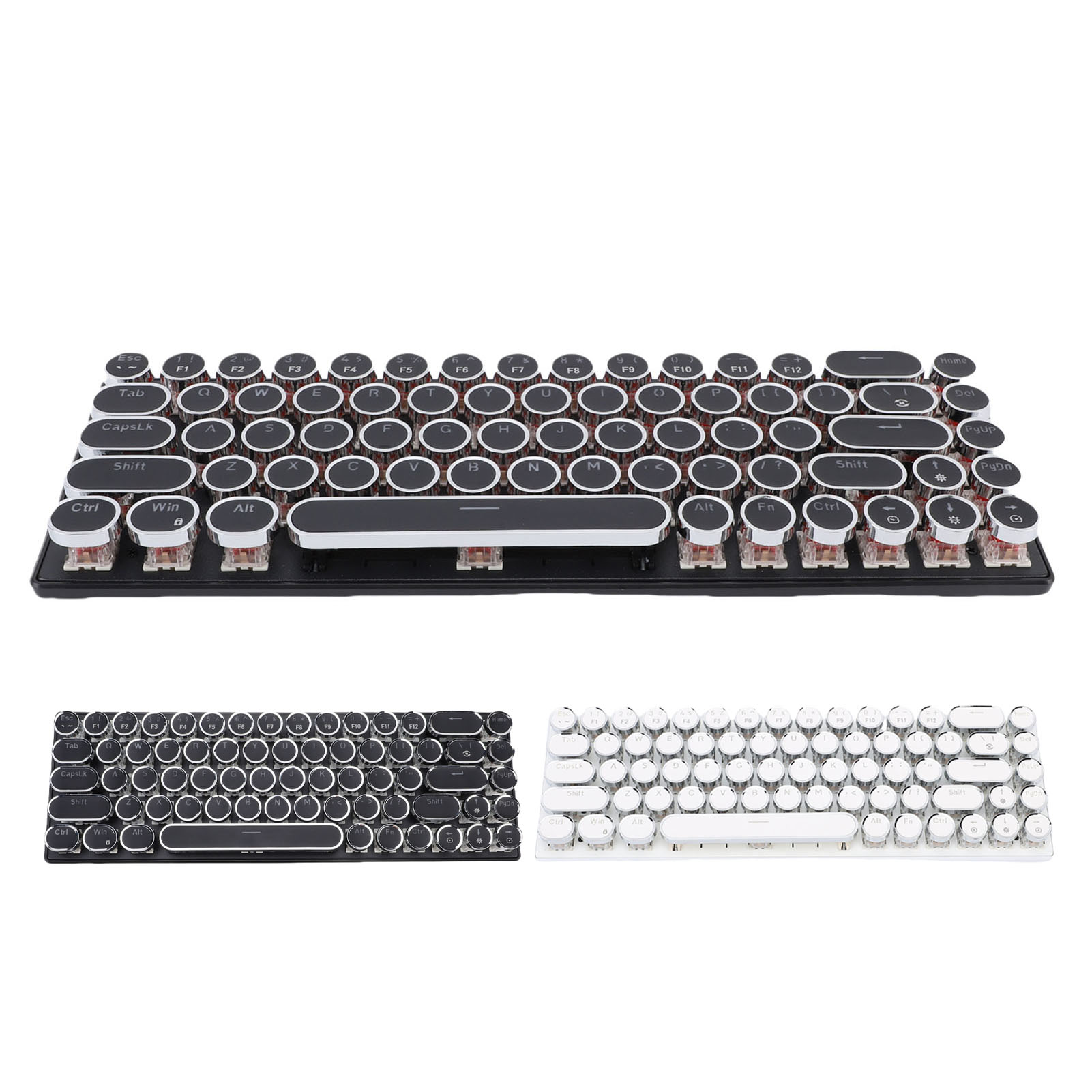 Wired Gaming Keyboard TW1870 68 Keys RGB Colorful LED Backlight Portable Co AM - Picture 33 of 33