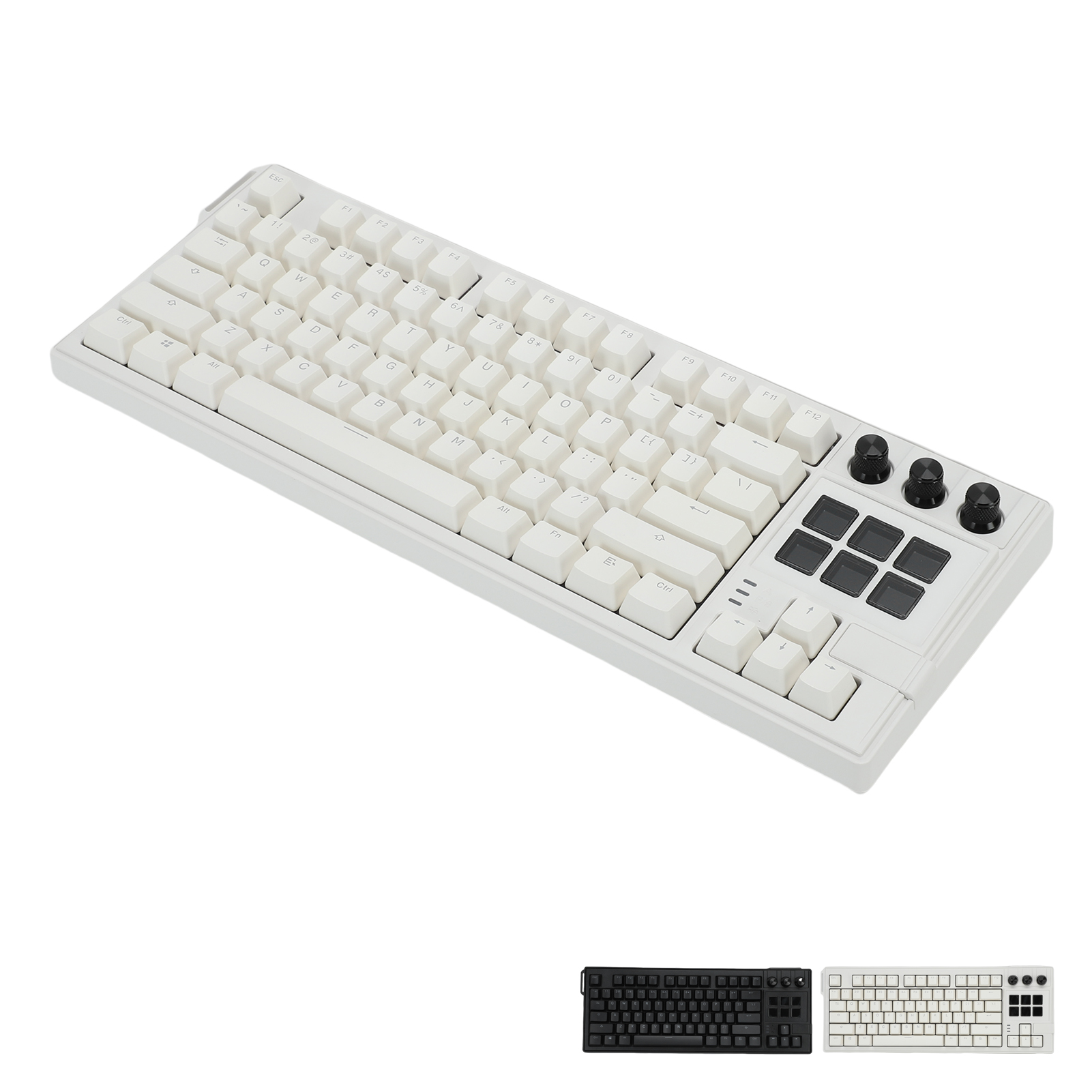 75% Mechanical Gaming Keyboard RGB Red Switch LCD - Picture 27 of 30