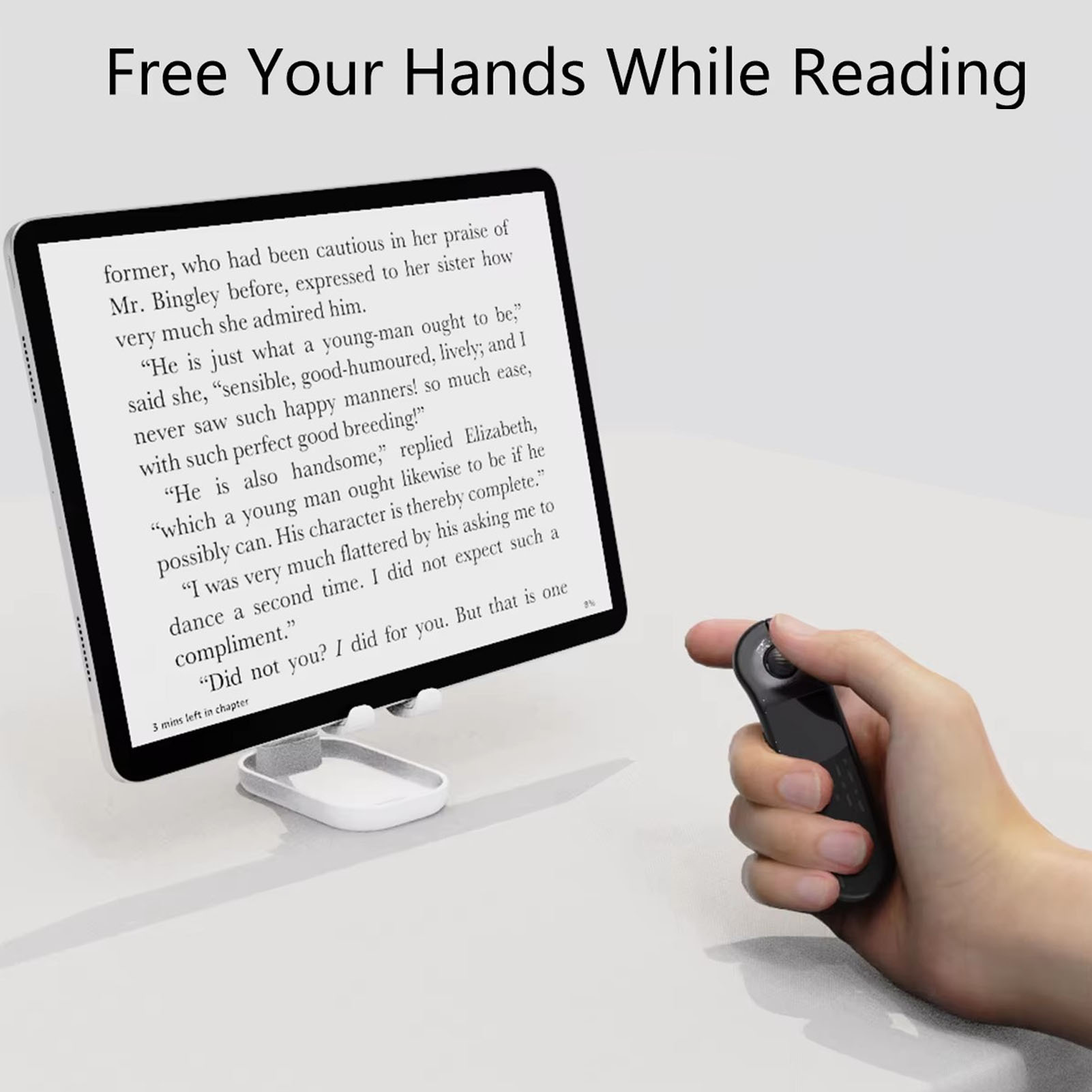 2.4G+Bluetooth Presenter Remote With Touchpad Rechargeable