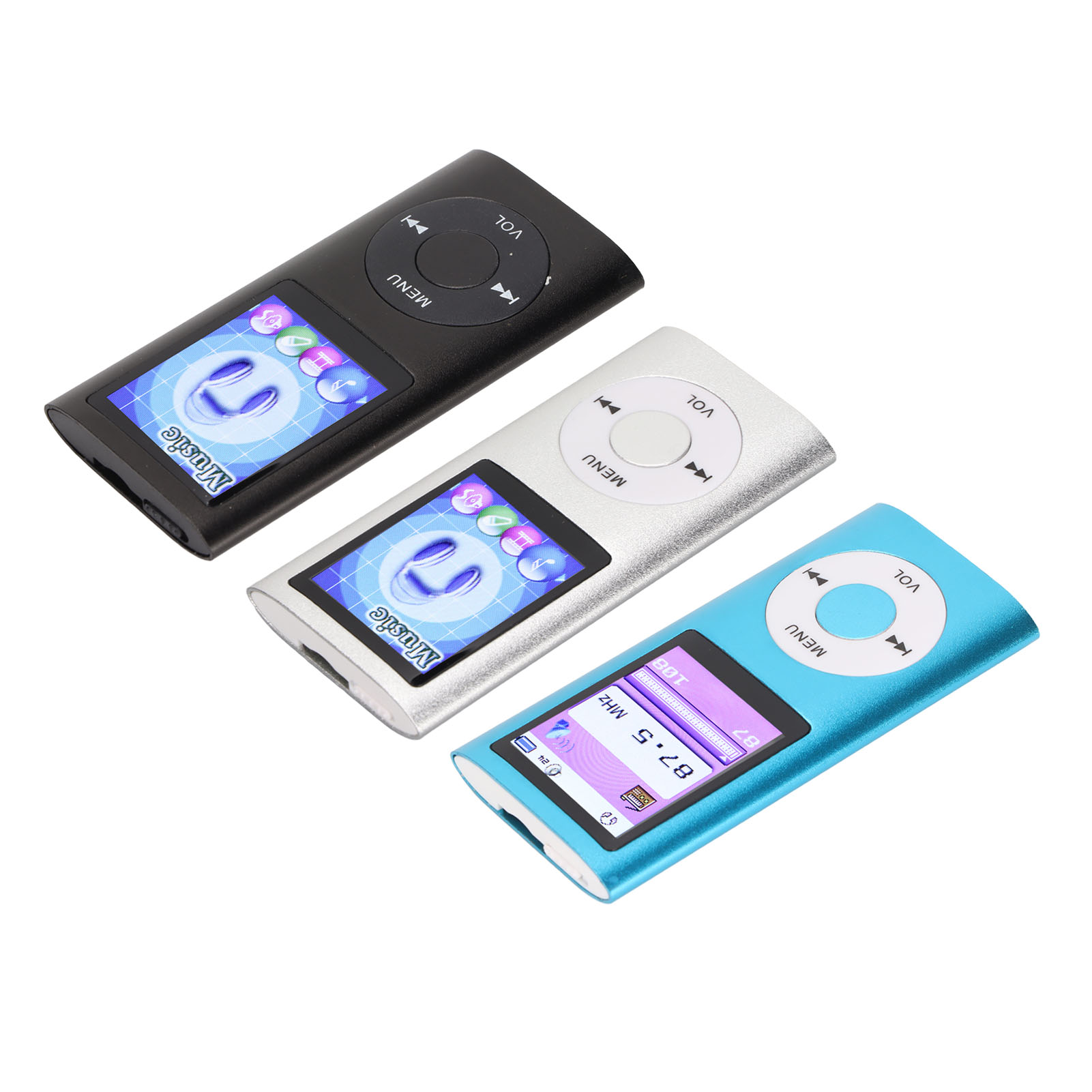 MP3 Player 1.8in Color Display Screen Multifunctional Portable MP3 Music Pla NEW - Imagen 8 de 13