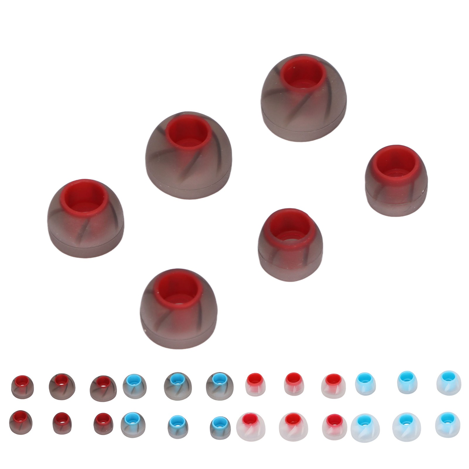 6pcs Earphone Eartips Silicone Soft Noise Isolation 3 Sizes Replacement Earp ZZ1 - Picture 19 of 24