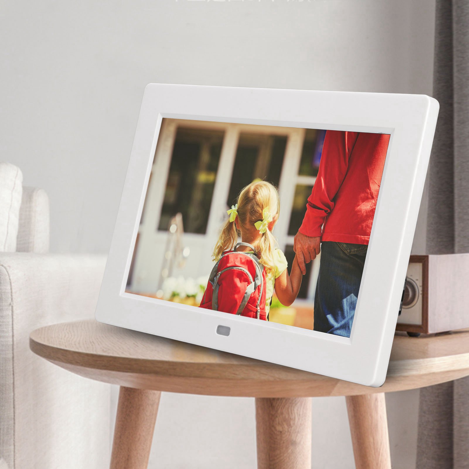 Digital Photo Frame 8in 1280x800 Support MP3 MP4 HD Video Button Or Remote C GS0 - Picture 18 of 21