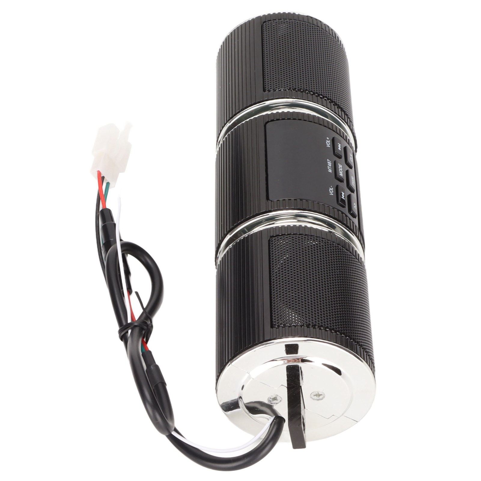 Motorcycle BT Speaker Wireless IP54 Waterproof DC12V Handlebar Mounted Audio FY - Afbeelding 26 van 30