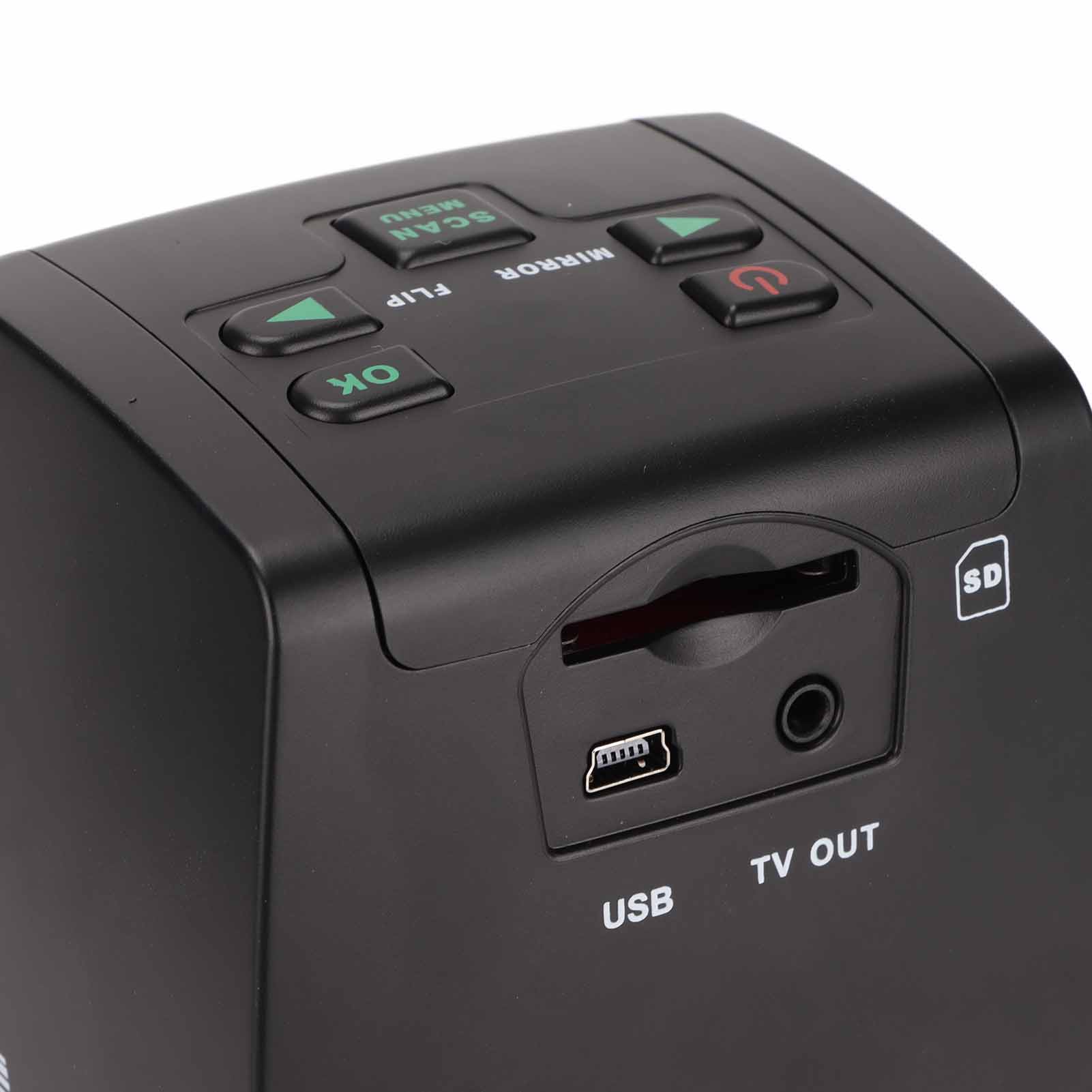 Film Scanner 22MP 2.4in TFT LCD Screen Converts 35mm 126 110 Slide Negative GS0 - Picture 17 of 24
