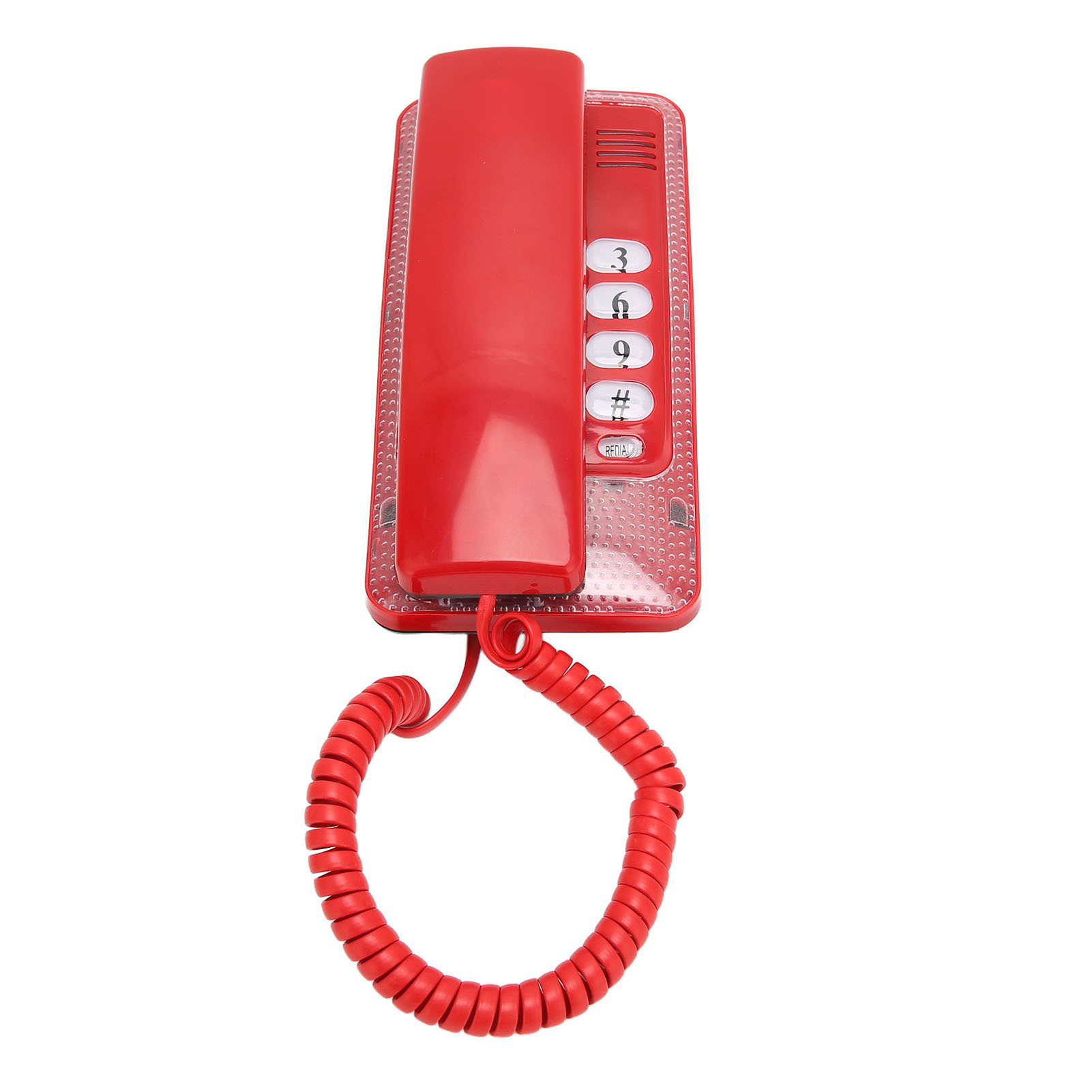 Wall Mounted Wired Telephone Rebroadcast Waterproof Dustproof Retro Wall Phon FY - Afbeelding 30 van 33