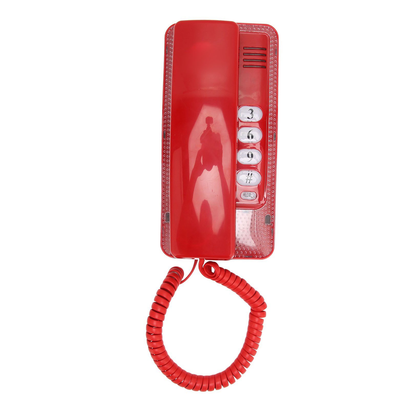 Wall Mounted Wired Telephone Rebroadcast Waterproof Dustproof Retro Wall Phon FY - Afbeelding 28 van 33