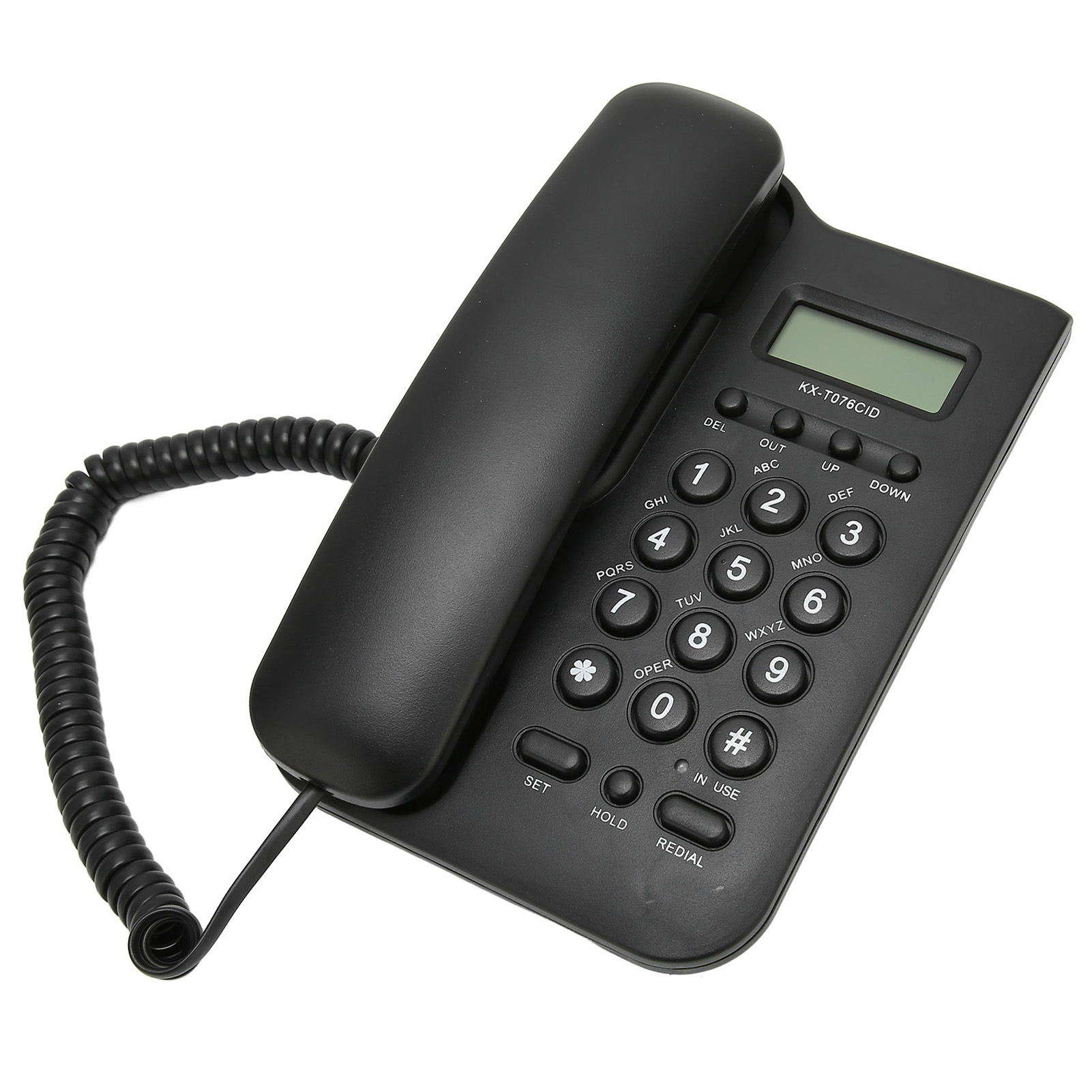 Biurko Telefon Identyfikator Uchwyt ścienny Minimalistyczny przewodowy telefon domowy do domu hotelu CB - Zdjęcie 27 z 28