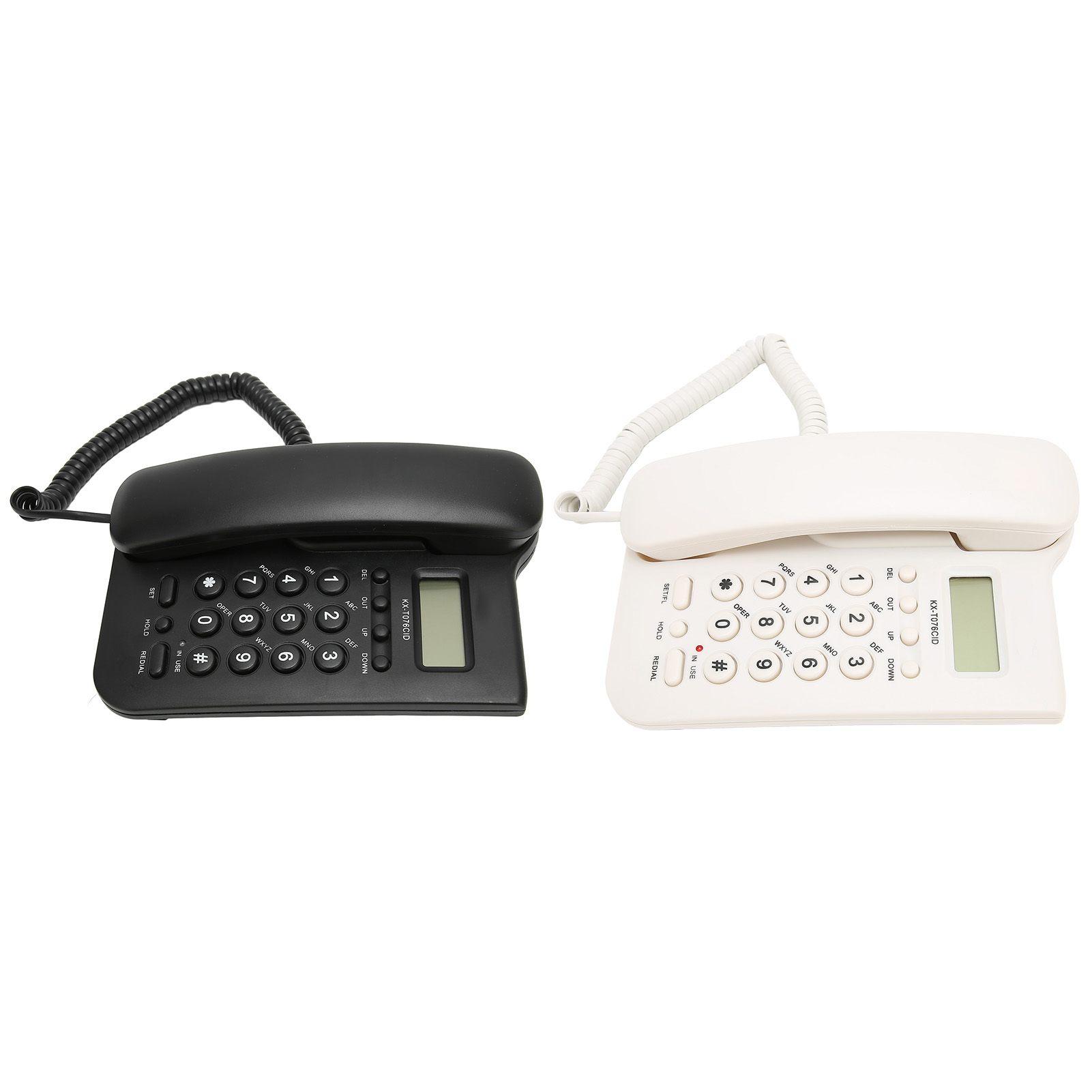 Biurko Telefon Identyfikator dzwoniącego Uchwyt ścienny Minimalistyczny przewodowy telefon domowy do domu hotelu FY - Zdjęcie 25 z 28
