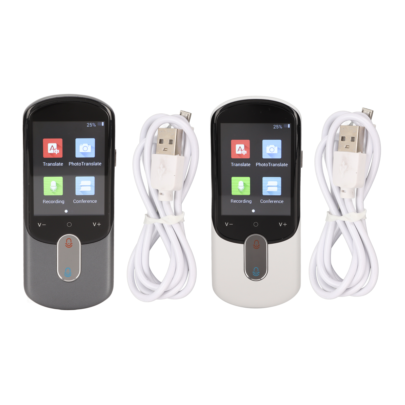 Smart Translator 2.88in Touch Screen Real Time Two Way Translation Portable I FY - Afbeelding 30 van 30