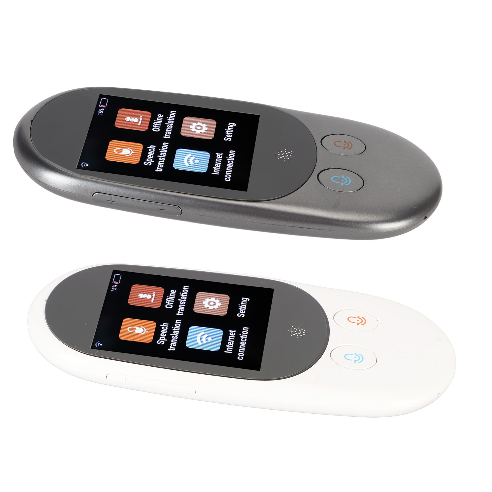 Language Translator Device 126 Different Languages 2.4in LCD Touch Screen Por CB - Afbeelding 24 van 29