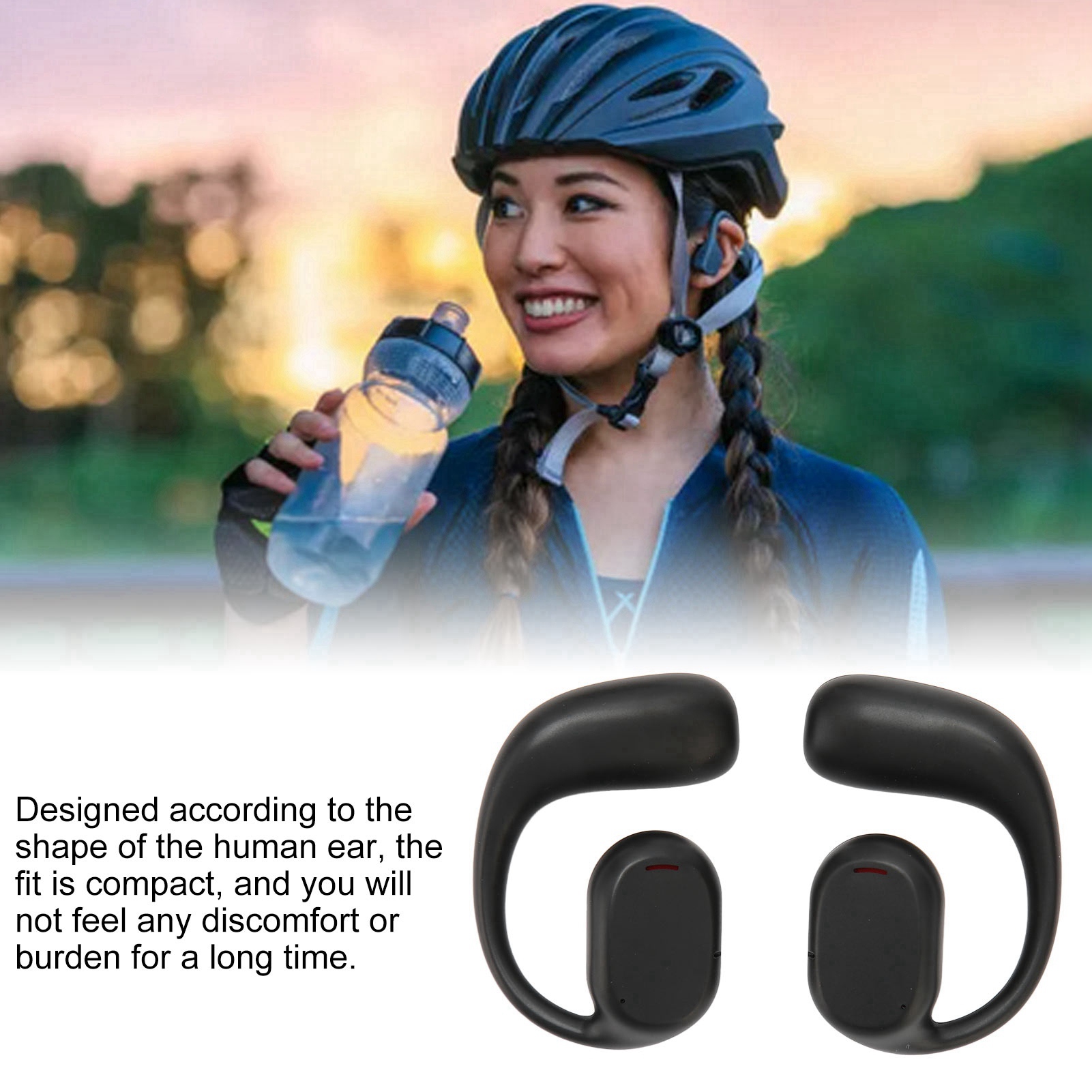 Auriculares de traducción inalámbricos 74 idiomas 70 acentos traductor con APP s4r3 - Imagen 15 de 18