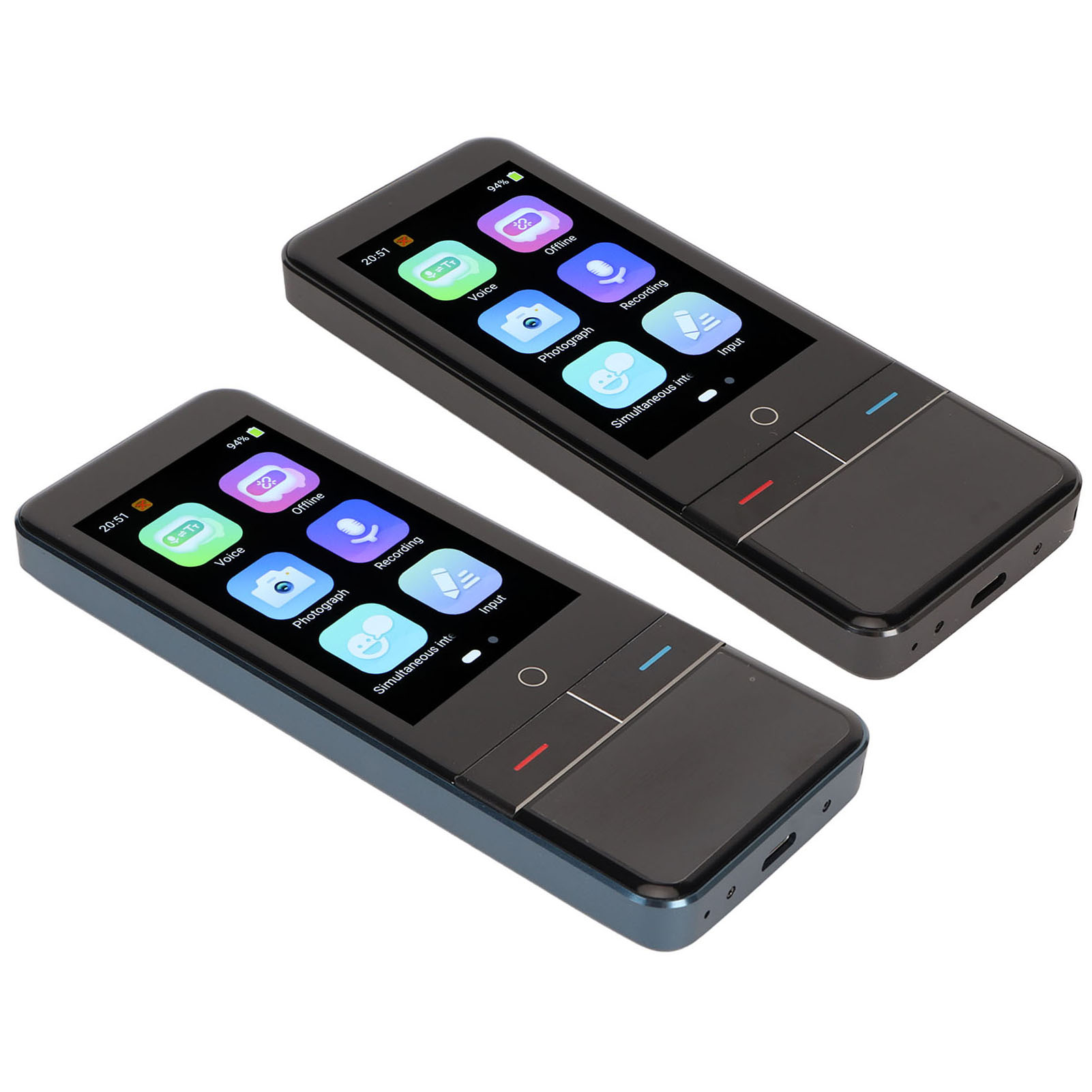 Language Translator WiFi 1GB 8GB 139 Online 57 Photo Offline Recording Langua CB - Afbeelding 25 van 30