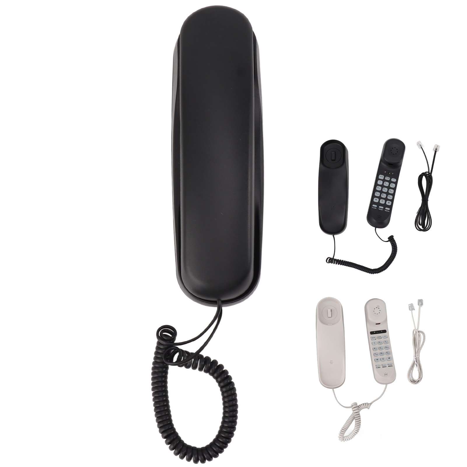 Corded Phone Multifunctional Clear Sound Adjustable Volume Wall Mountable Lan FY - Afbeelding 24 van 28