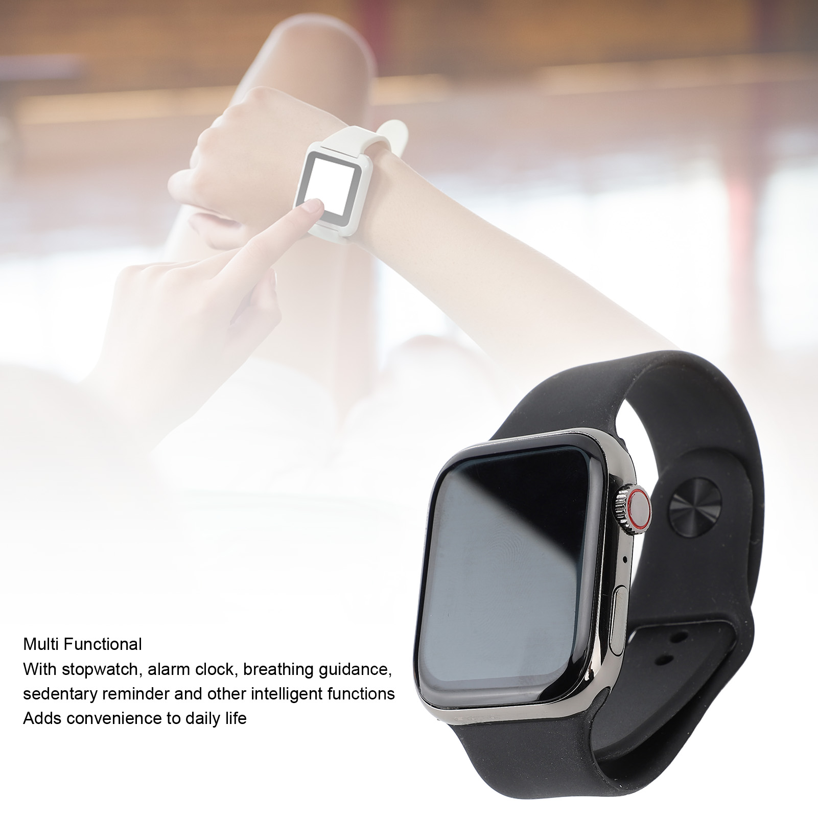 Zegarek fitness IP65 Wodoodporny monitor aktywności Zegarek z krokomierzem Cal FY - Zdjęcie 31 z 31