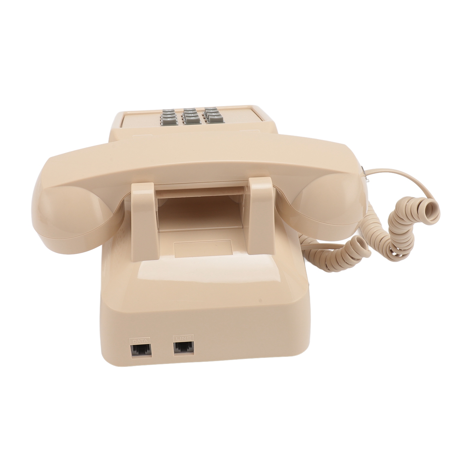 Vintage Corded Phone Mechanical Ringer Volume Control Large Button Retro Desk FY - Afbeelding 23 van 31