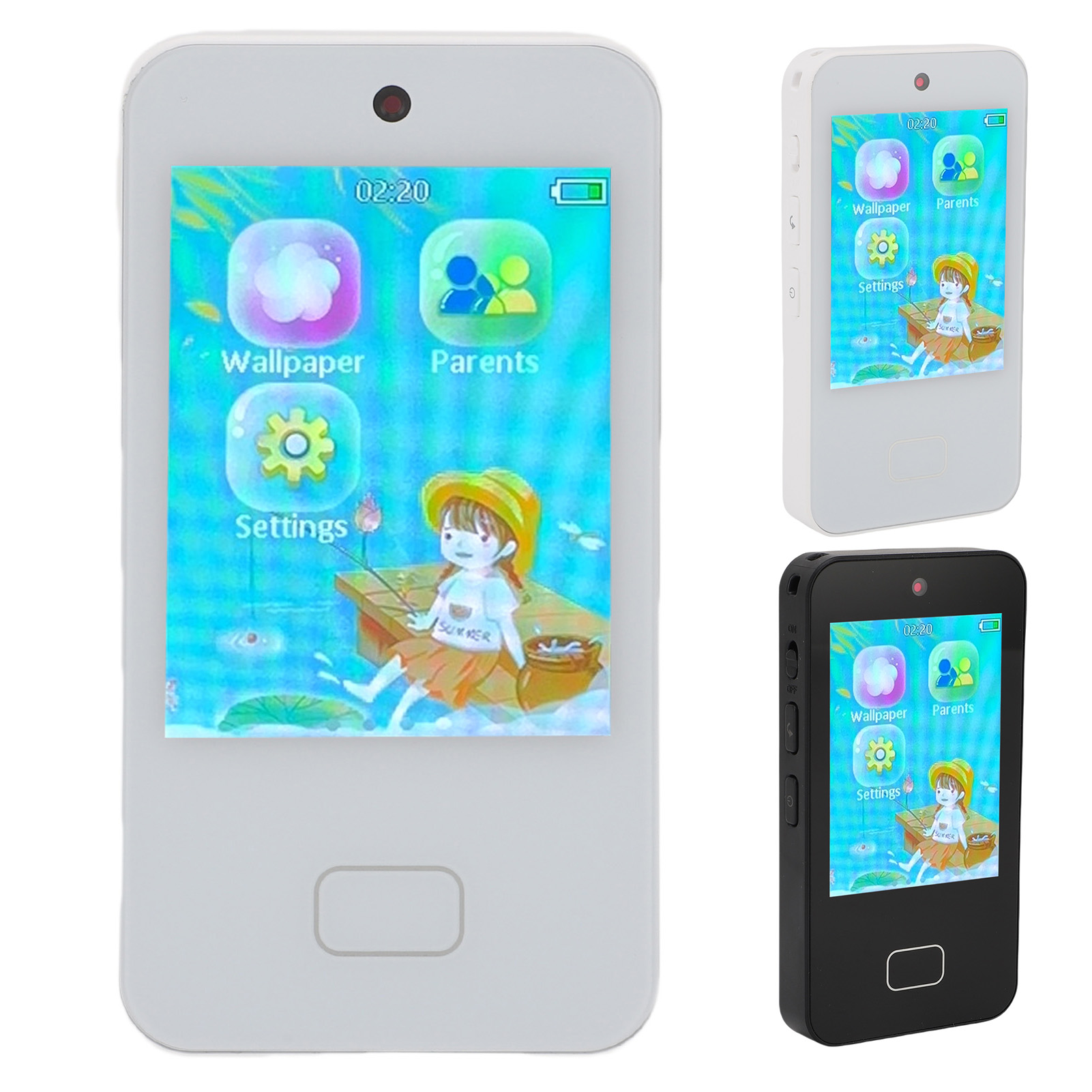 2.8in Touch Screen Kids Smartphone Toy Touchscreen HD Dual Camera Cell Phone NEW - Afbeelding 16 van 18