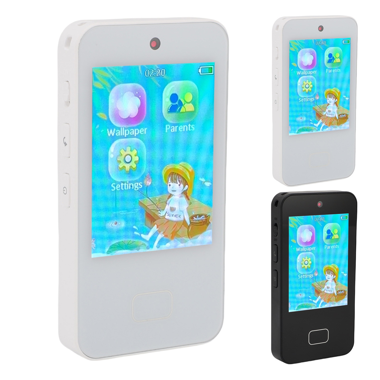 2.8in Touch Screen Kids Smartphone Toy Touchscreen HD Dual Camera Cell Phone NEW - Afbeelding 14 van 18
