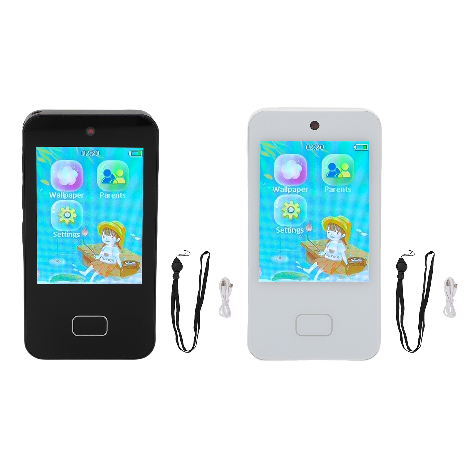 2.8in Touch Screen Kids Smartphone Toy Touchscreen HD Dual Camera Cell Phone NEW - Afbeelding 17 van 18