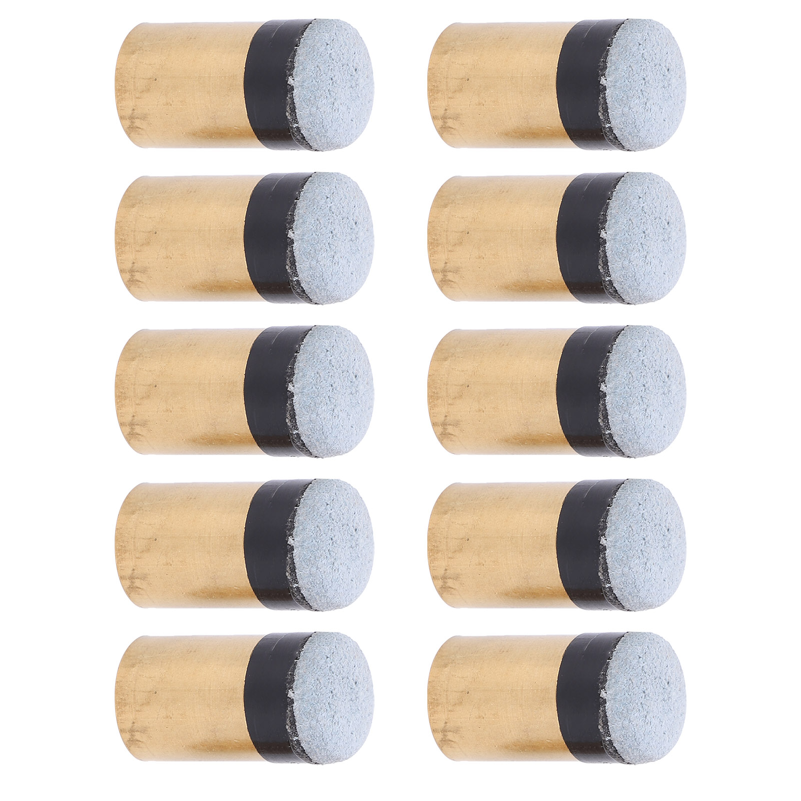 Keenso Lot De 10 Pointes De Queue De Billard – Embouts à Visser En Cuivre Et PU – Remplacement Facile Pour Snooker Ou Pool