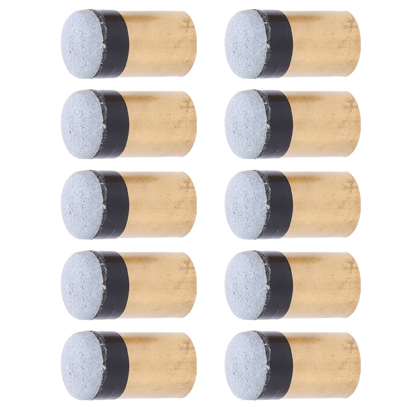 High-Quality 10Pcs Pool Cue Tips Replacement Screw Tips Billiard Accessories