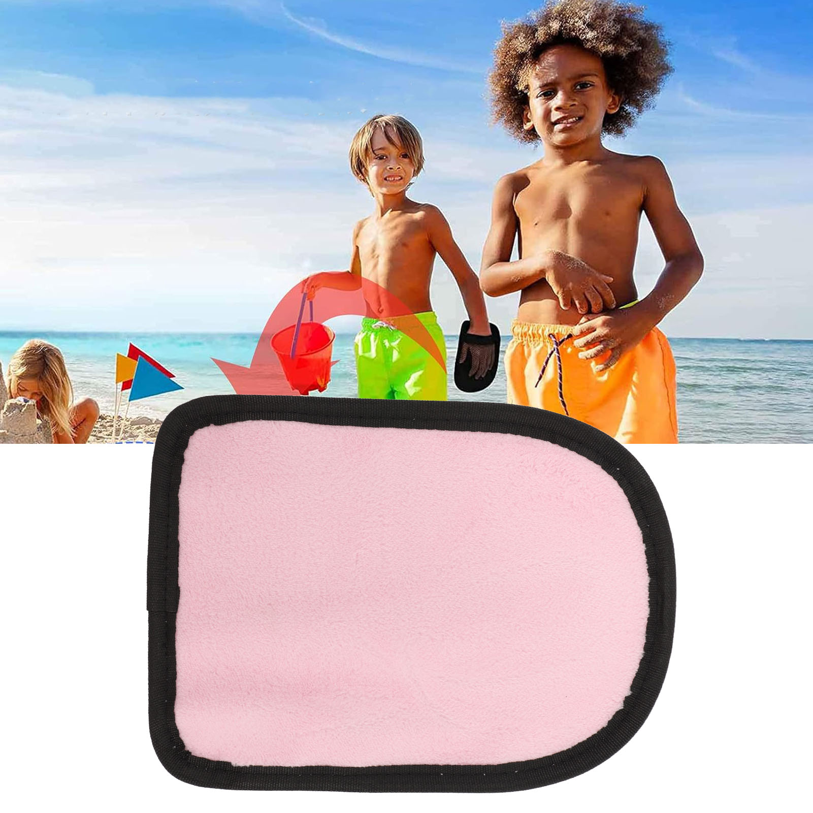 Mesh Backed Sand Removal Towel for Beach Volleyball and Water Activities - Picture 16 of 18