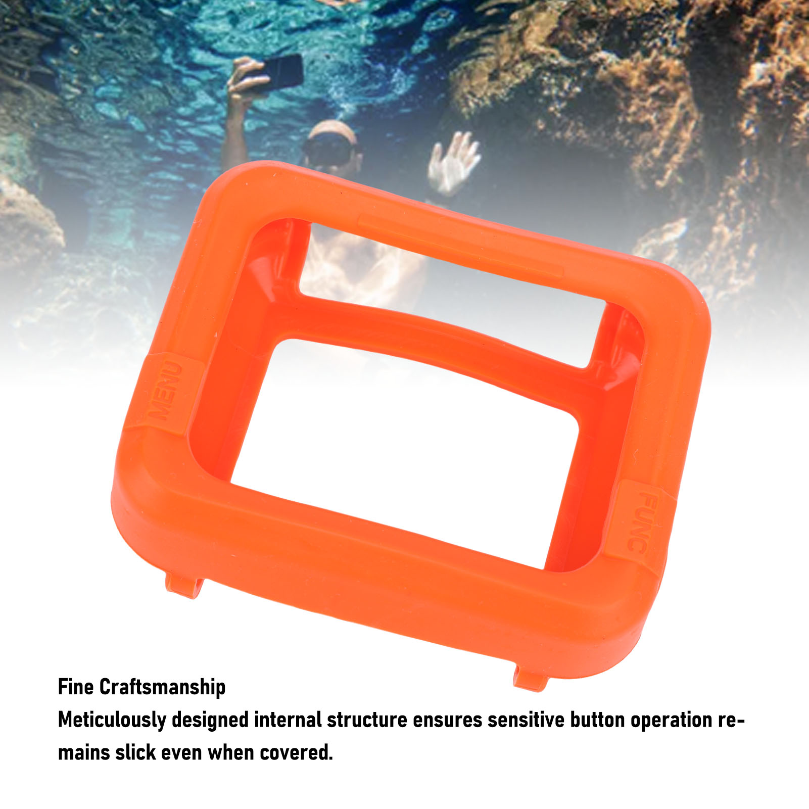 Scuba Diving Case Silicon Cover For Dive Computer Watch - Picture 29 of 31