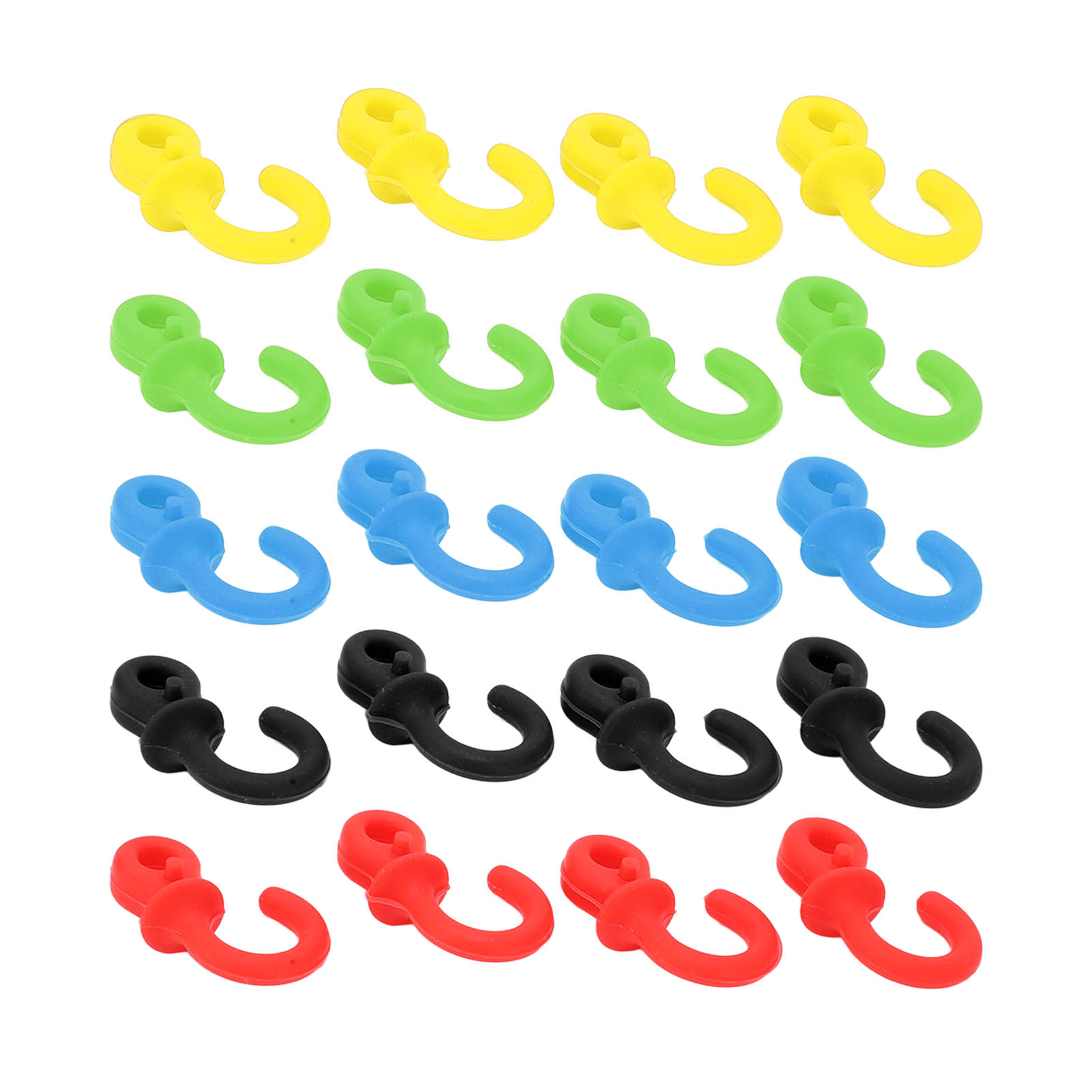 ZZ1 4Pcs Archery Bow String Silencers Monkey Tail Compound Bow String Stabilizer - Picture 13 of 27